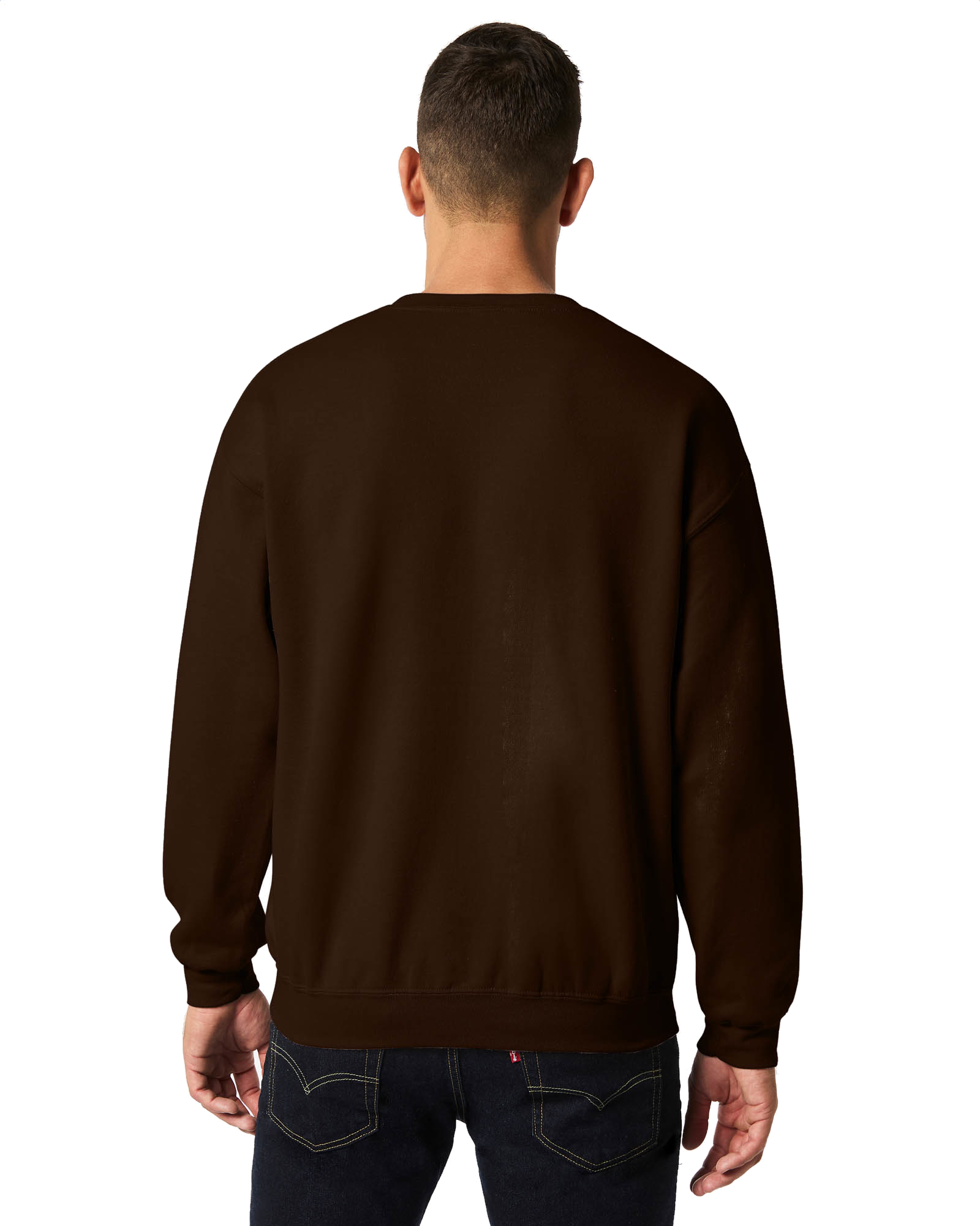Gildan Heavy Blend Unisex Adult Long Sleeve Polycotton Crewneck Sweatshirt - Picture 9 of 45