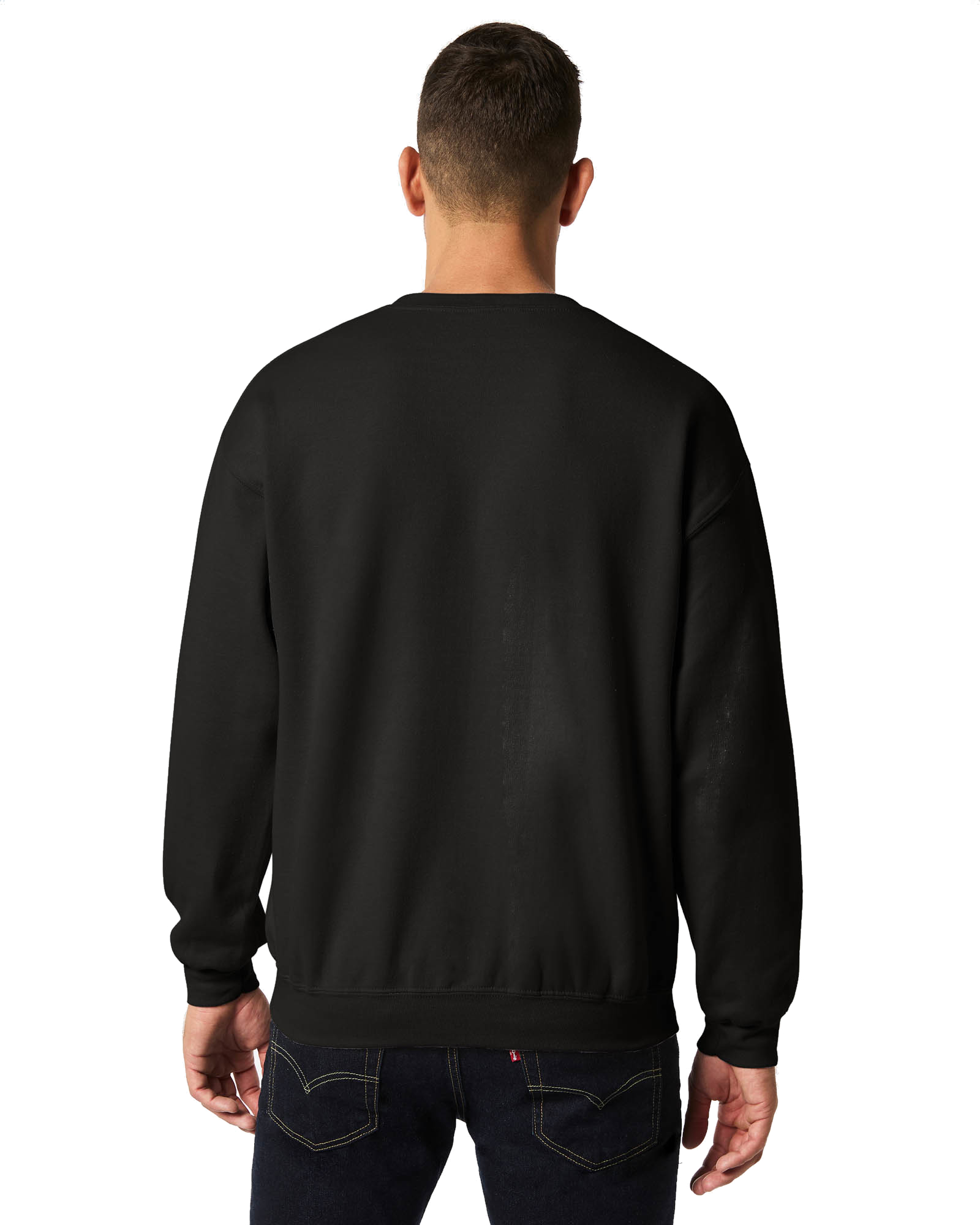 Gildan Heavy Blend Unisex Adult Long Sleeve Polycotton Crewneck Sweatshirt - Picture 7 of 45