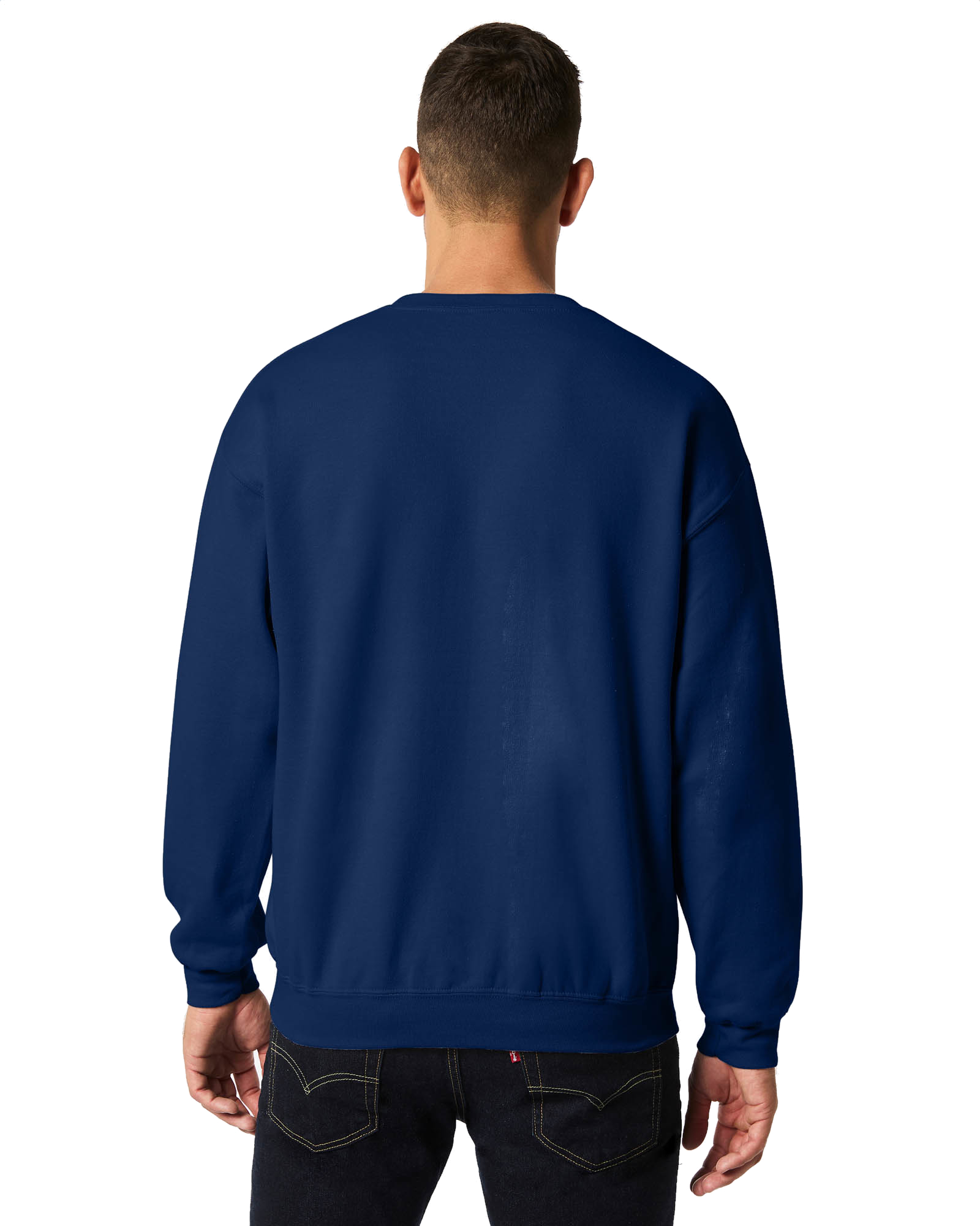 Gildan Heavy Blend Unisex Adult Long Sleeve Polycotton Crewneck Sweatshirt - Picture 34 of 45