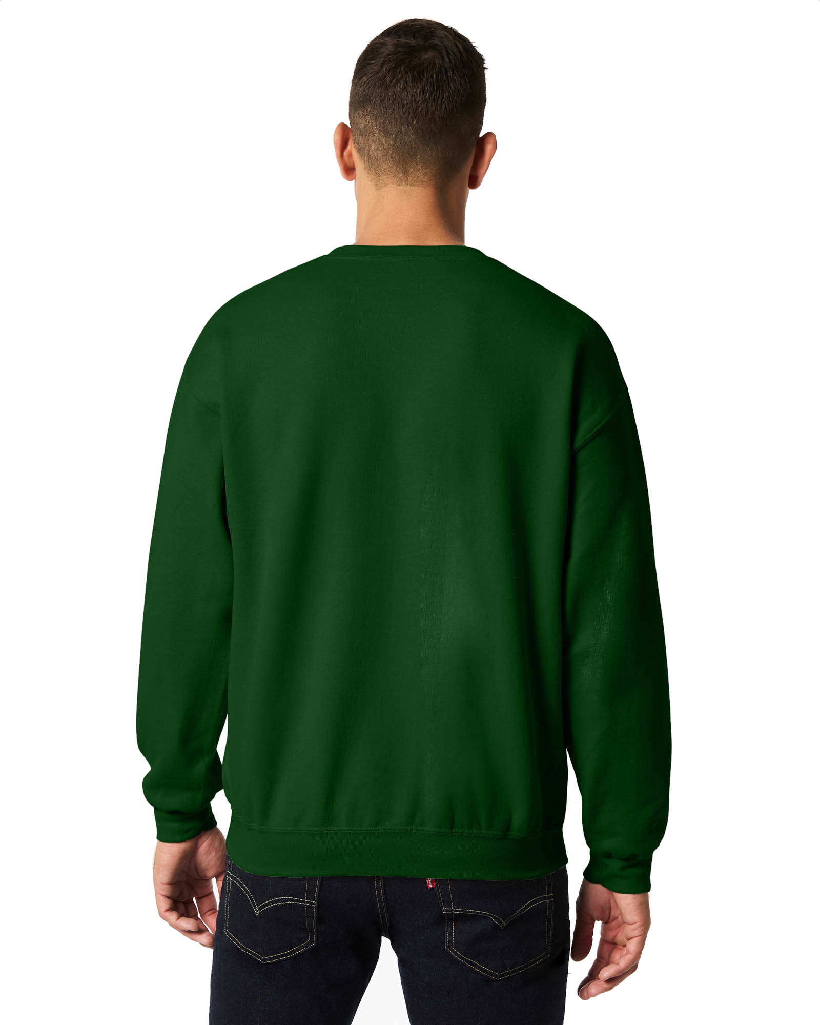 Gildan Heavy Blend Unisex Adult Long Sleeve Polycotton Crewneck Sweatshirt - Picture 13 of 45