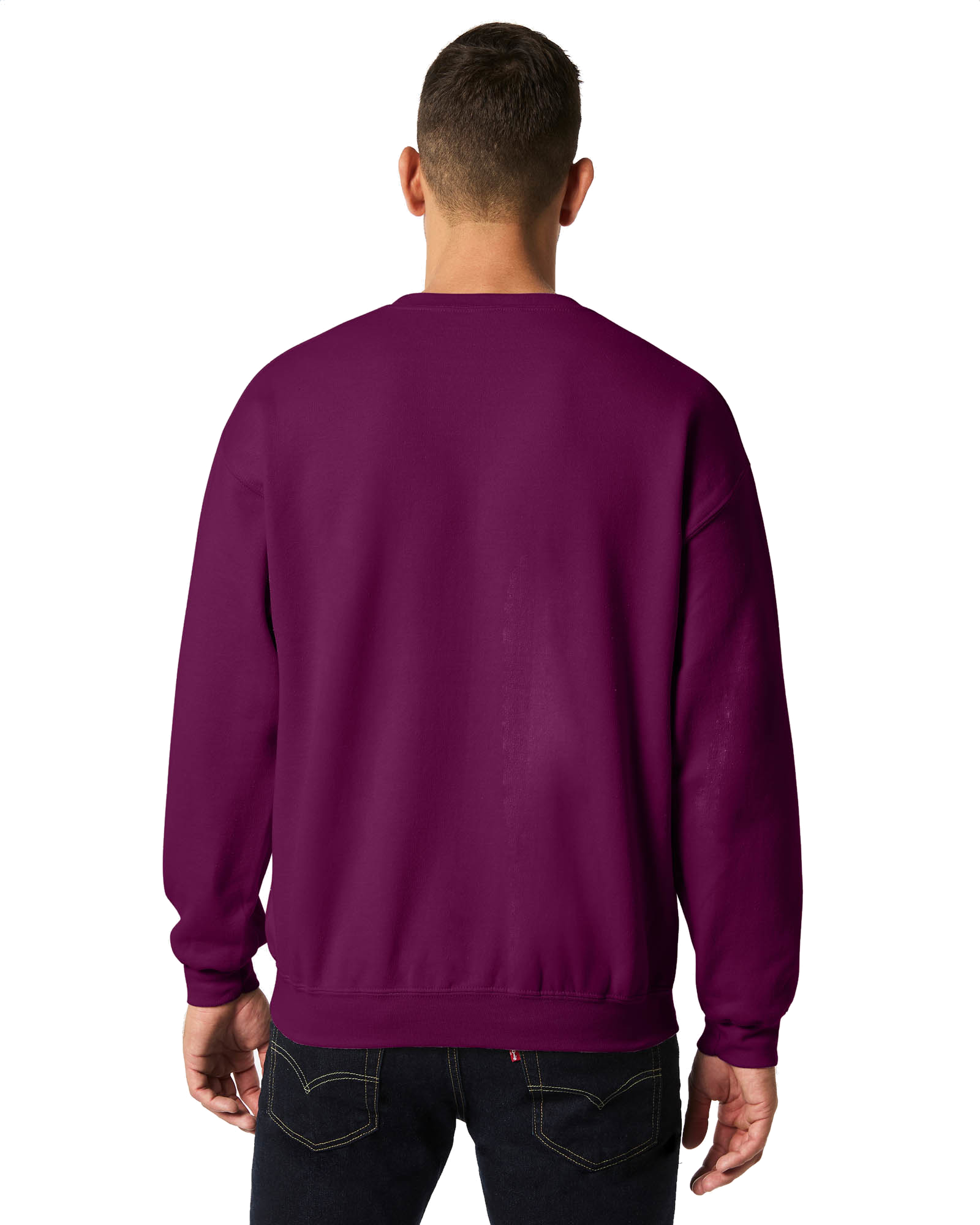 Gildan Heavy Blend Unisex Adult Long Sleeve Polycotton Crewneck Sweatshirt - Picture 31 of 45