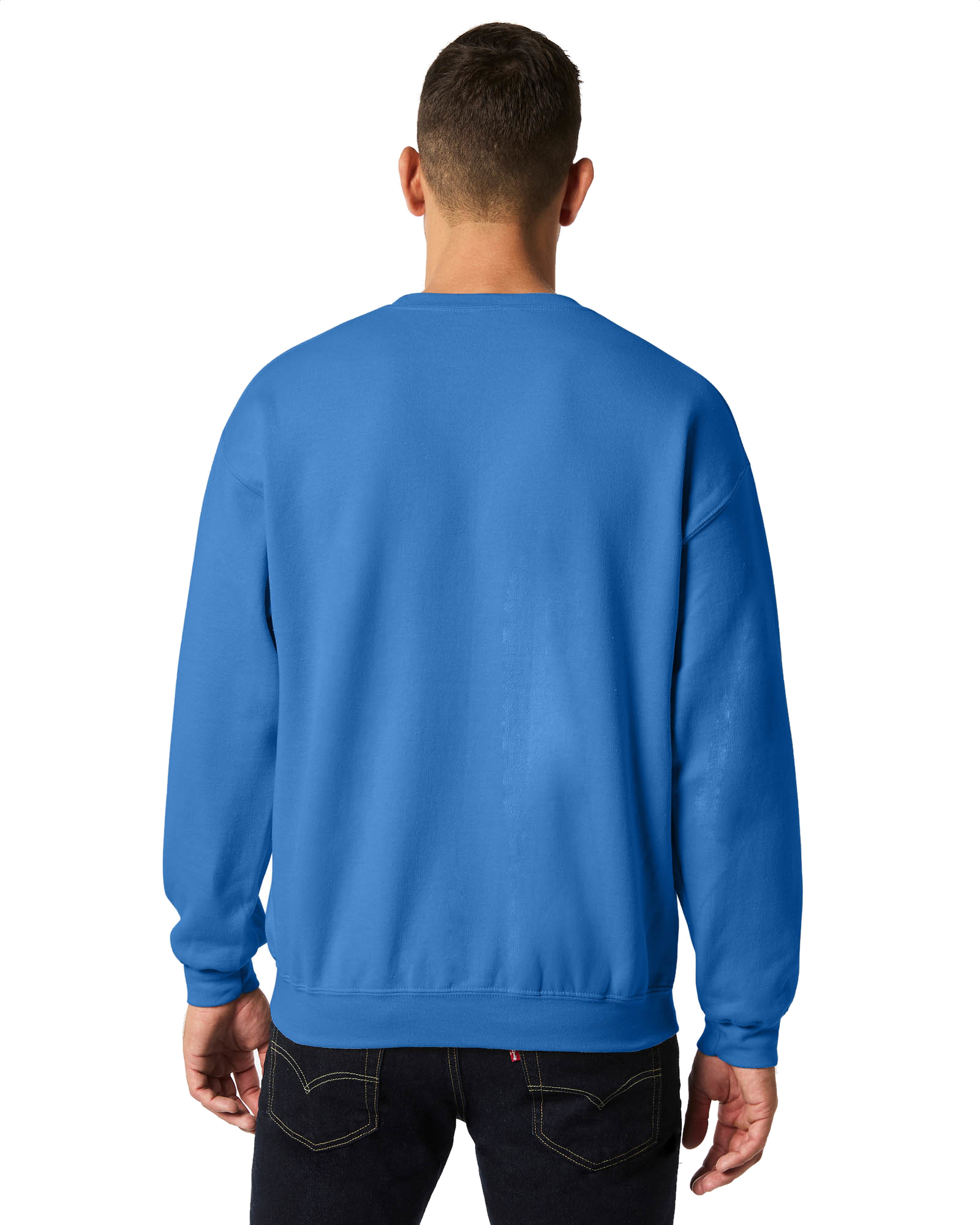 Gildan Heavy Blend Unisex Adult Long Sleeve Polycotton Crewneck Sweatshirt - Picture 38 of 45
