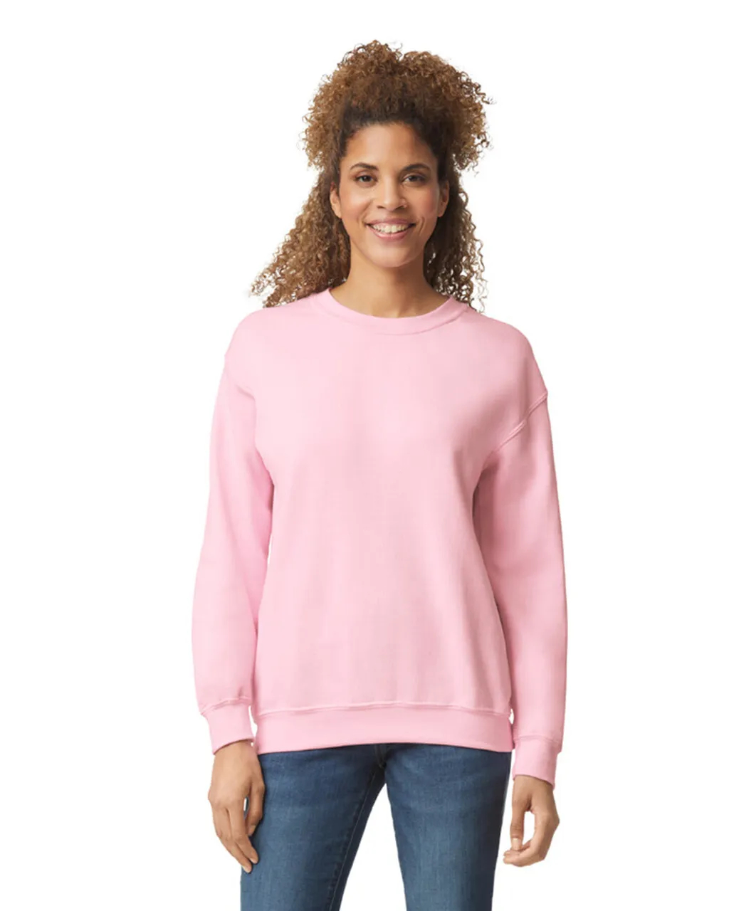 Gildan Heavy Blend Unisex Adult Long Sleeve Polycotton Crewneck Sweatshirt - Picture 27 of 45