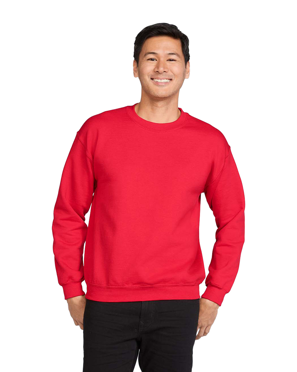 Gildan Heavy Blend Unisex Adult Long Sleeve Polycotton Crewneck Sweatshirt - Picture 35 of 45
