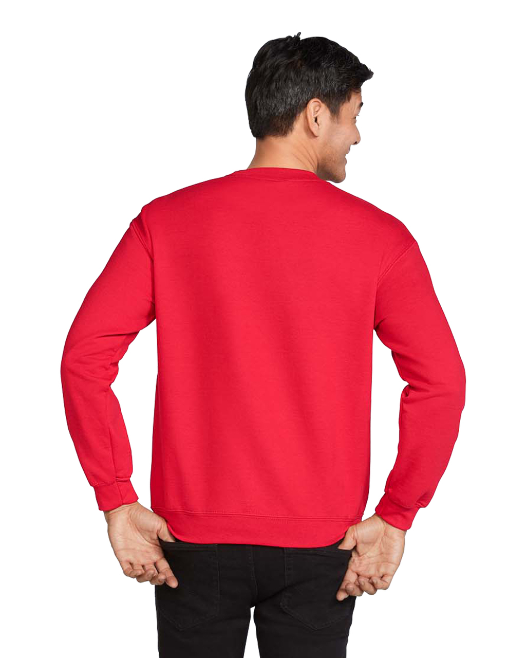 Gildan Heavy Blend Unisex Adult Long Sleeve Polycotton Crewneck Sweatshirt - Picture 36 of 45