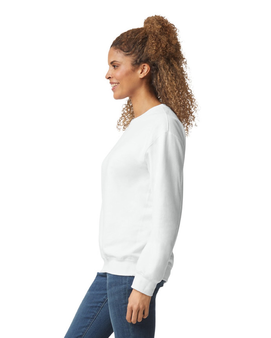Gildan Heavy Blend Unisex Adult Long Sleeve Polycotton Crewneck Sweatshirt - Picture 45 of 45