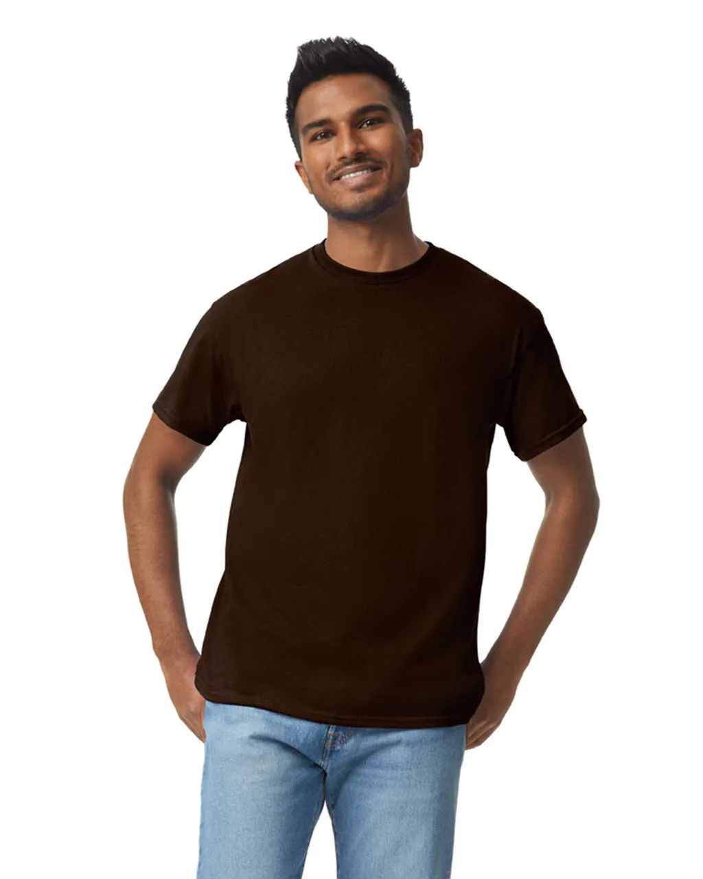 Gildan Heavy Cotton Adult Short Sleeve Crew Neck T-Shirt - Picture 25 of 88