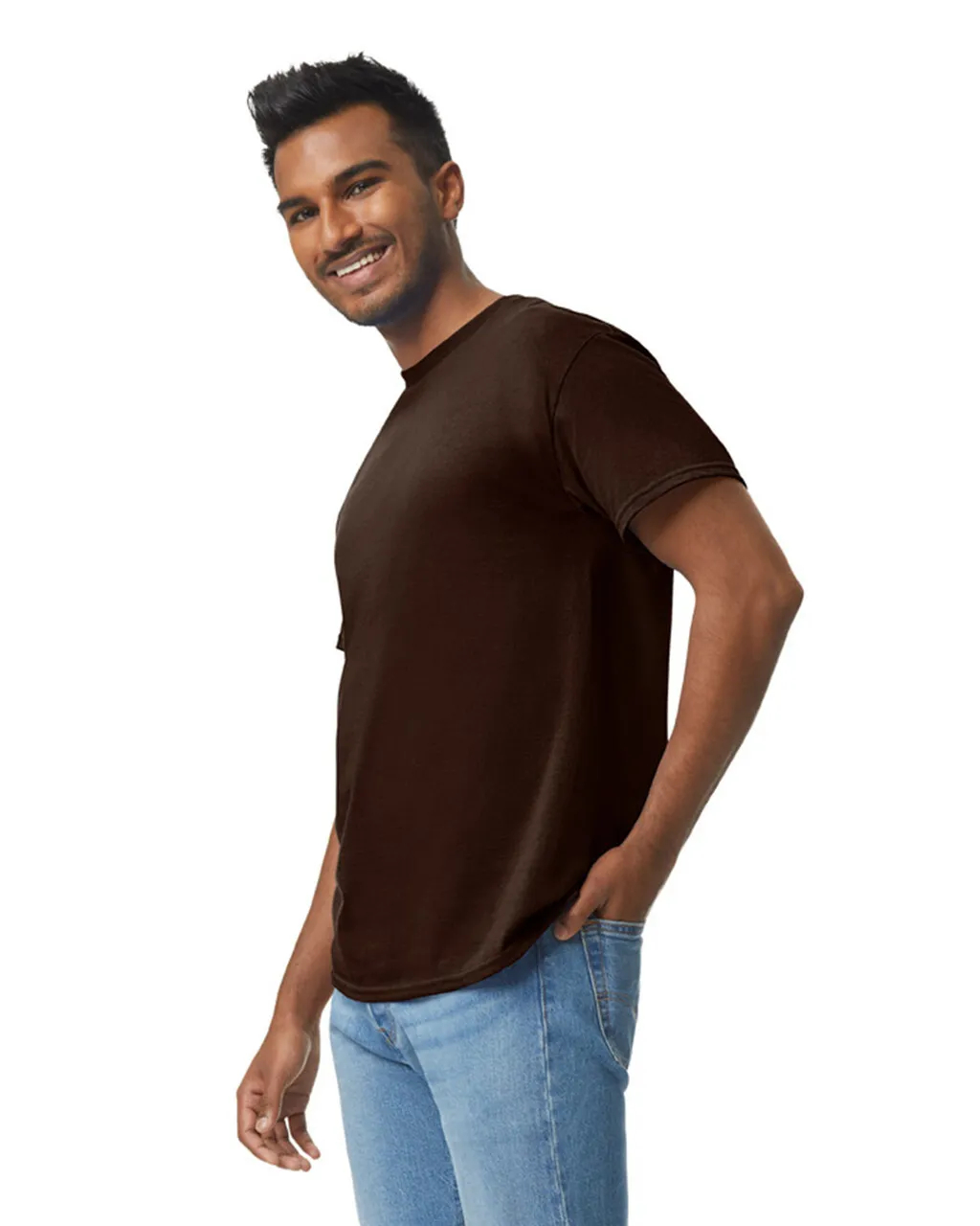 Gildan Heavy Cotton Adult Short Sleeve Crew Neck T-Shirt - Picture 27 of 88