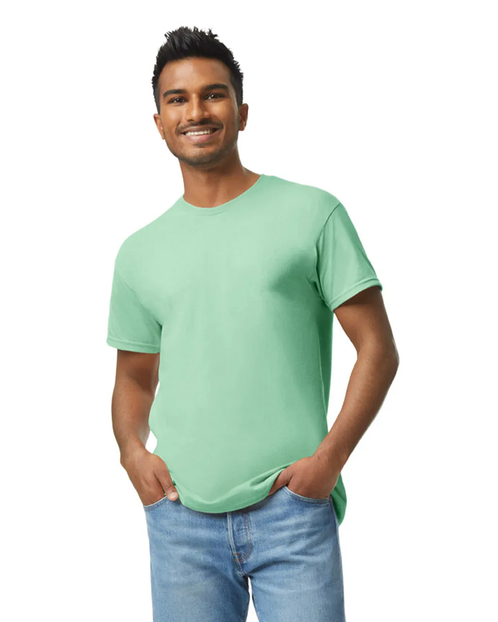 Gildan Heavy Cotton Adult Short Sleeve Crew Neck T-Shirt - Picture 58 of 88