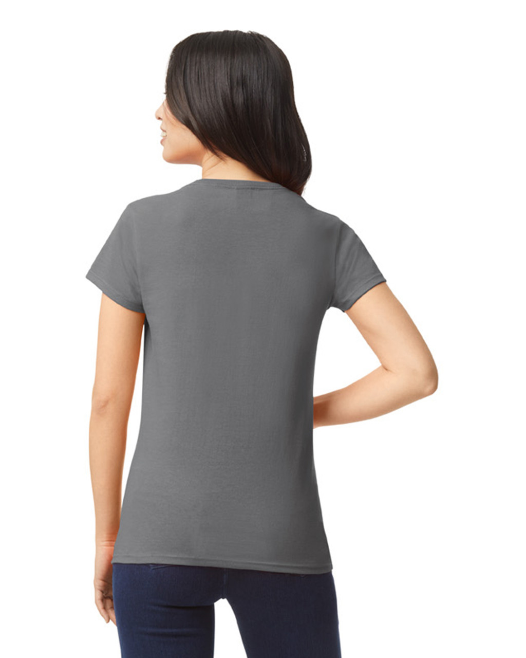 Gildan Heavy Cotton Ladies' Short Sleeve T-Shirt - Picture 13 of 47