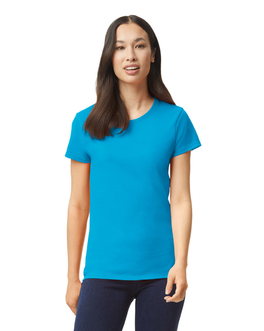Gildan Heavy Cotton Ladies' Short Sleeve T-Shirt - Picture 36 of 47