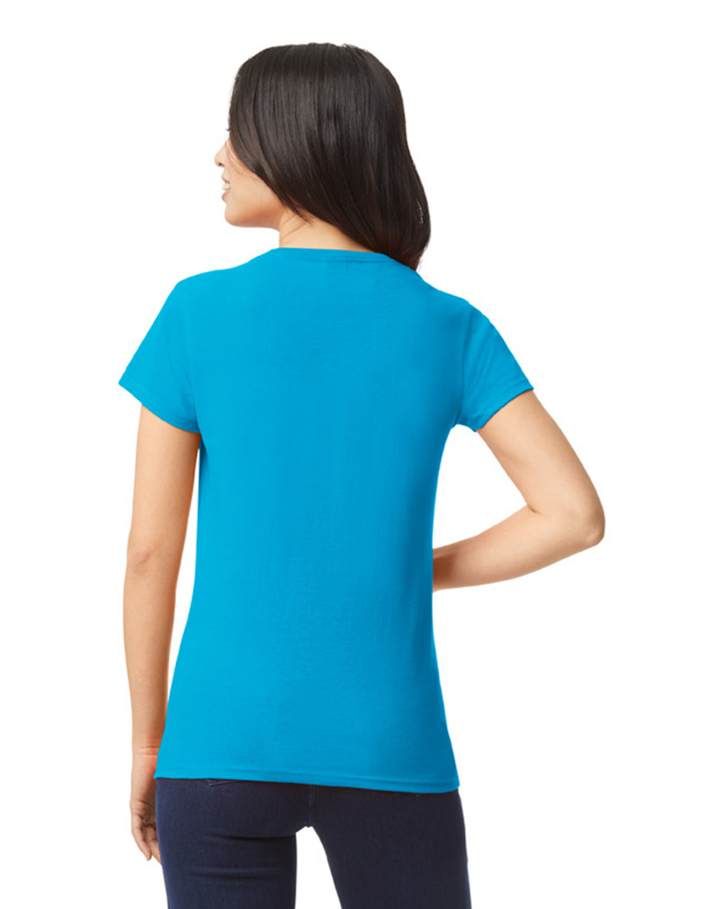 Gildan Heavy Cotton Ladies' Short Sleeve T-Shirt - Picture 37 of 47