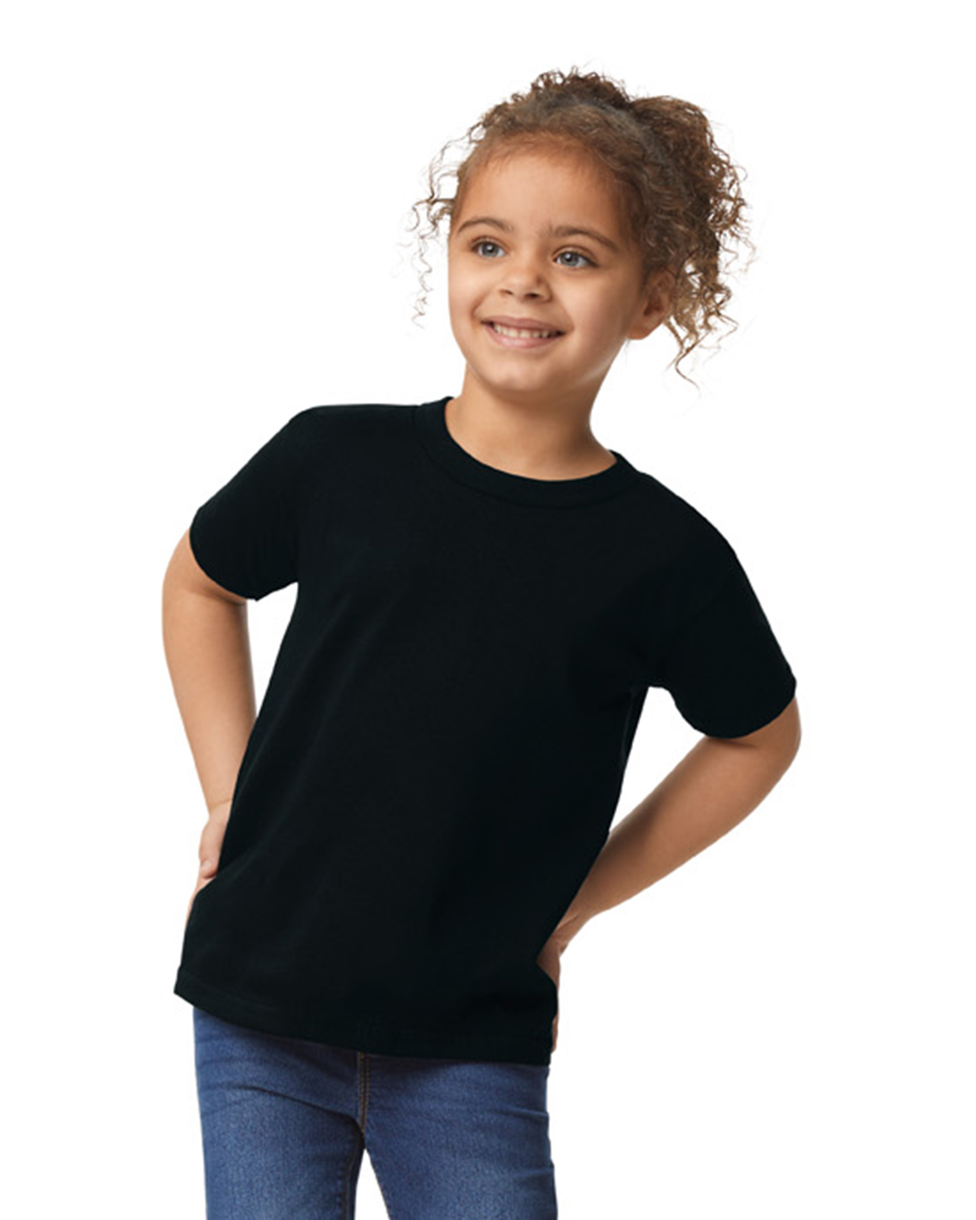 Gildan Heavy Cotton Unisex Short Sleeve Toddler T-Shirt - Picture 3 of 28