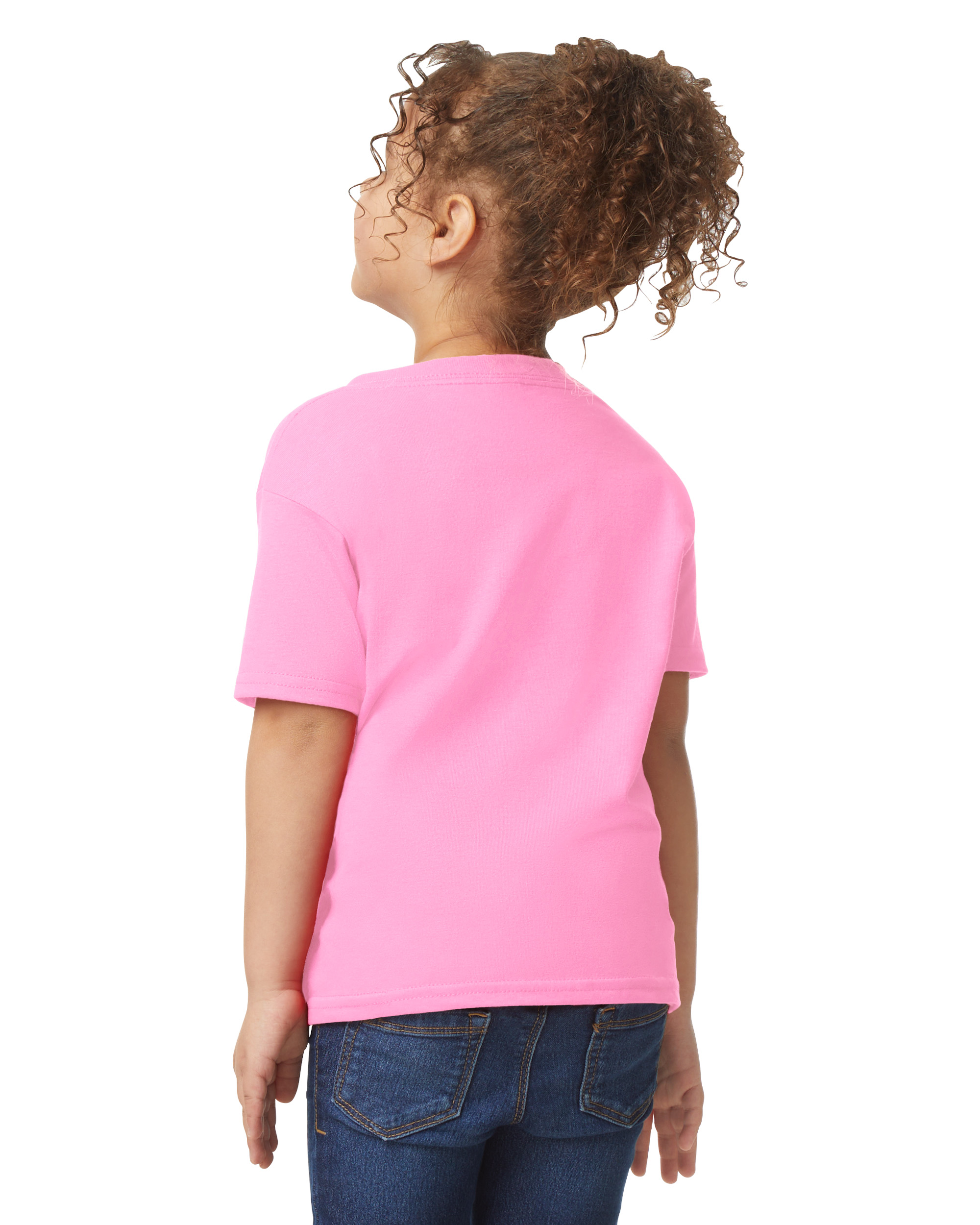 Gildan Heavy Cotton Unisex Short Sleeve Toddler T-Shirt - Picture 12 of 28