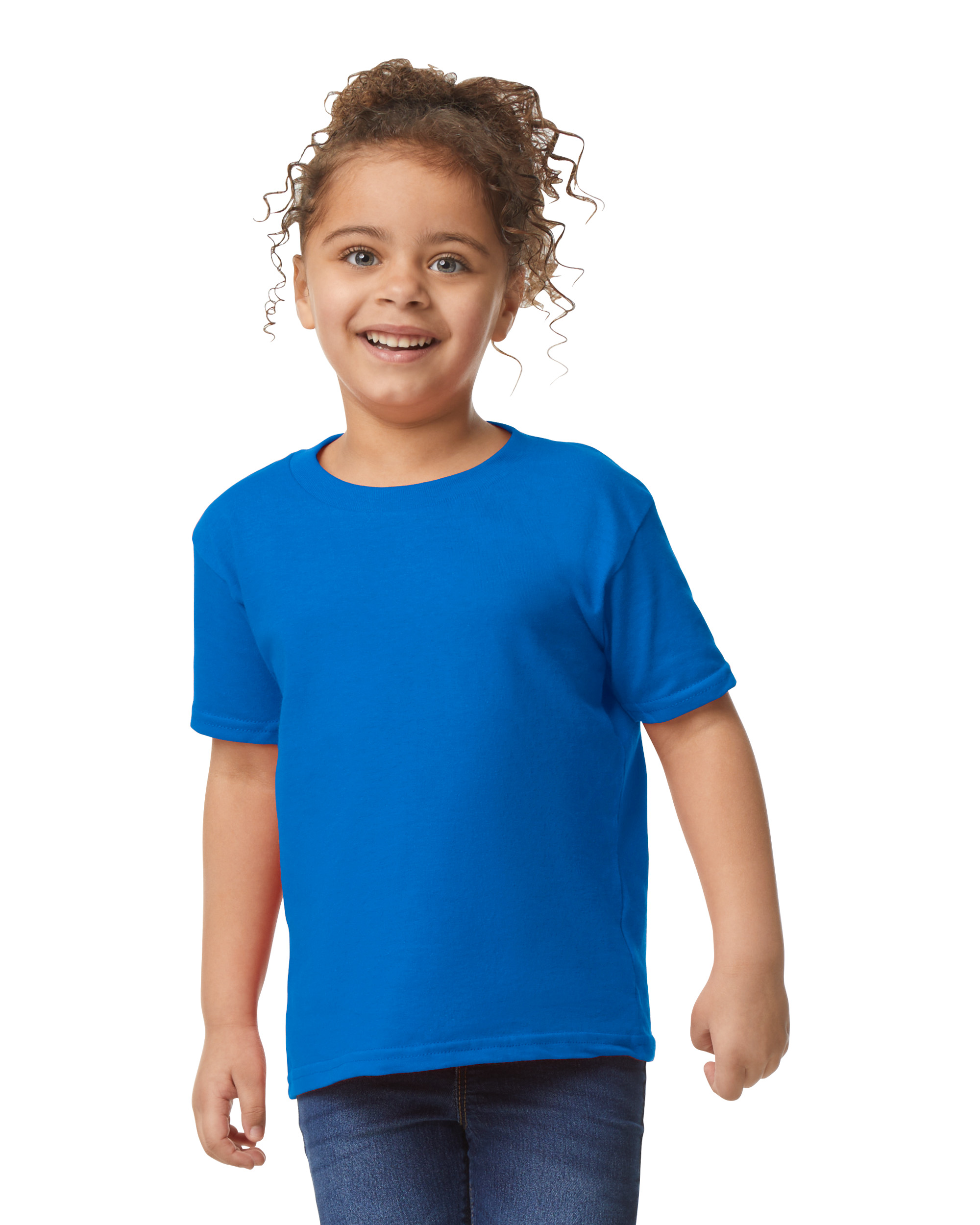 Gildan Heavy Cotton Unisex Short Sleeve Toddler T-Shirt - Picture 20 of 28