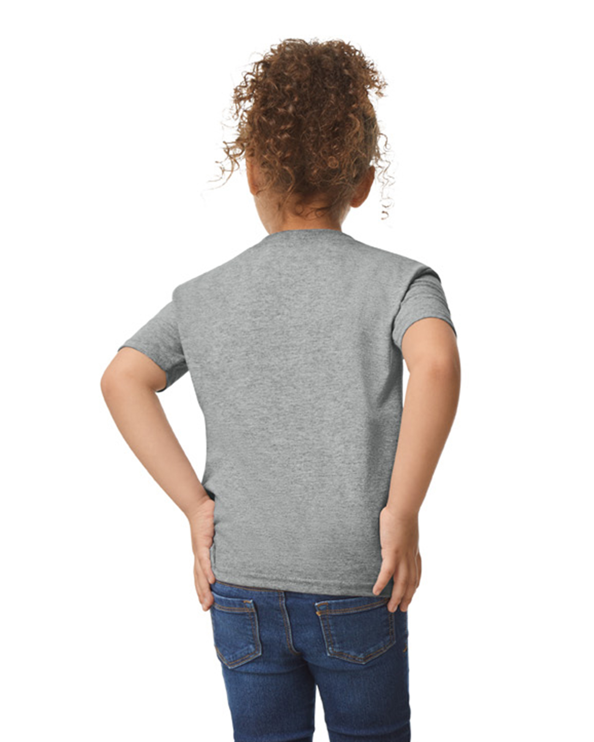 Gildan Heavy Cotton Unisex Short Sleeve Toddler T-Shirt - Picture 24 of 28