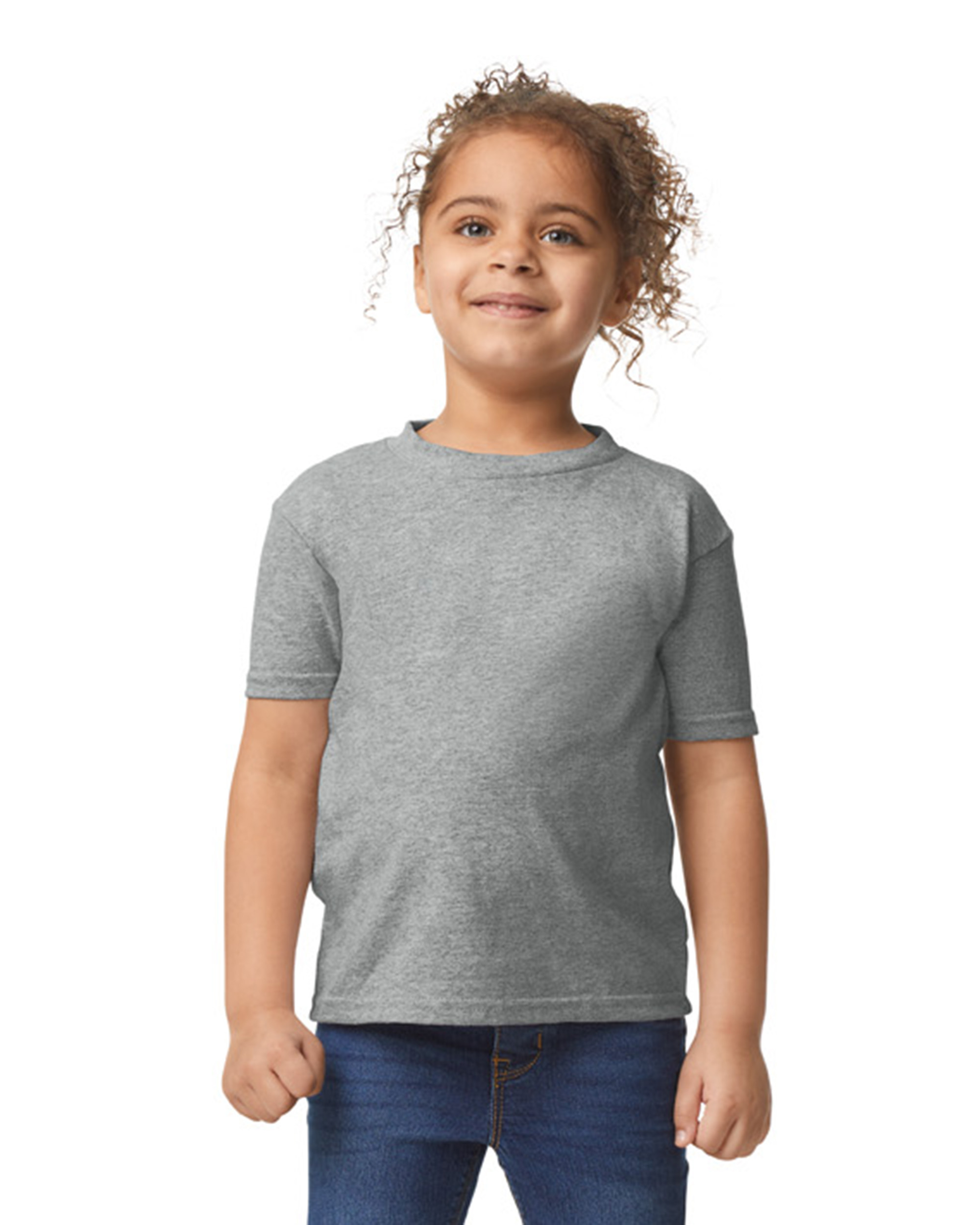 Gildan Heavy Cotton Unisex Short Sleeve Toddler T-Shirt - Picture 23 of 28