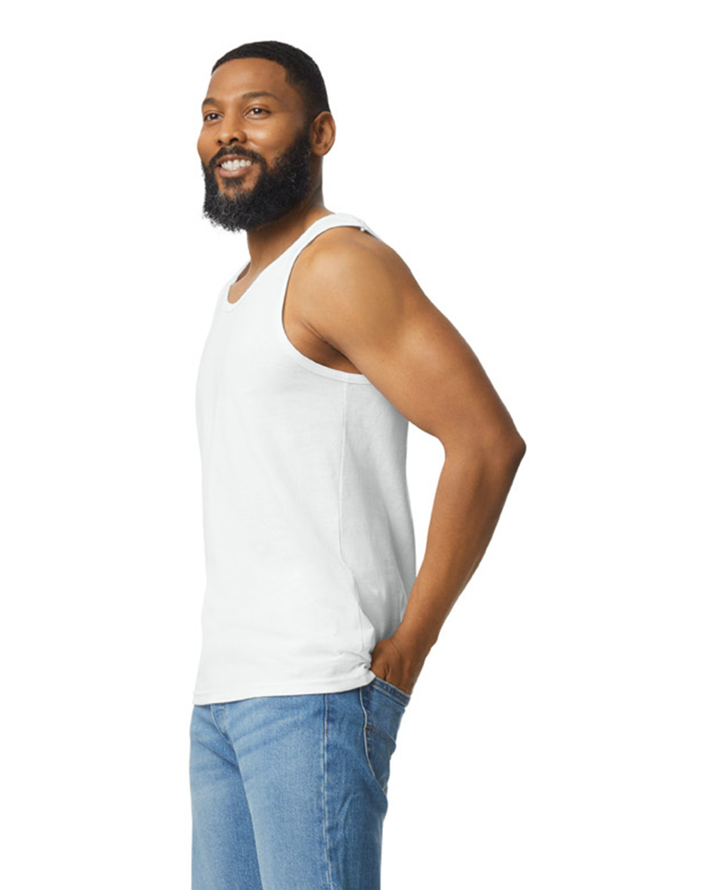 Gildan Heavy Cotton Adult Tank Top - Picture 15 of 15