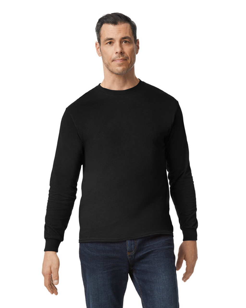 Gildan Heavy Cotton Adult Long Sleeve T-Shirt - Picture 6 of 15