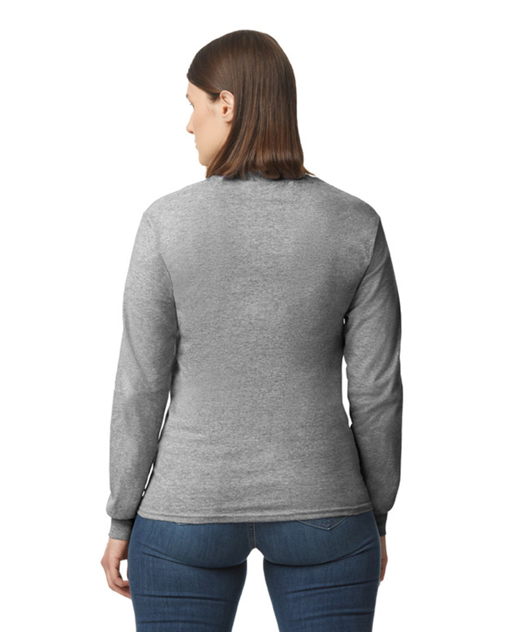Gildan Heavy Cotton Adult Long Sleeve T-Shirt - Picture 11 of 15