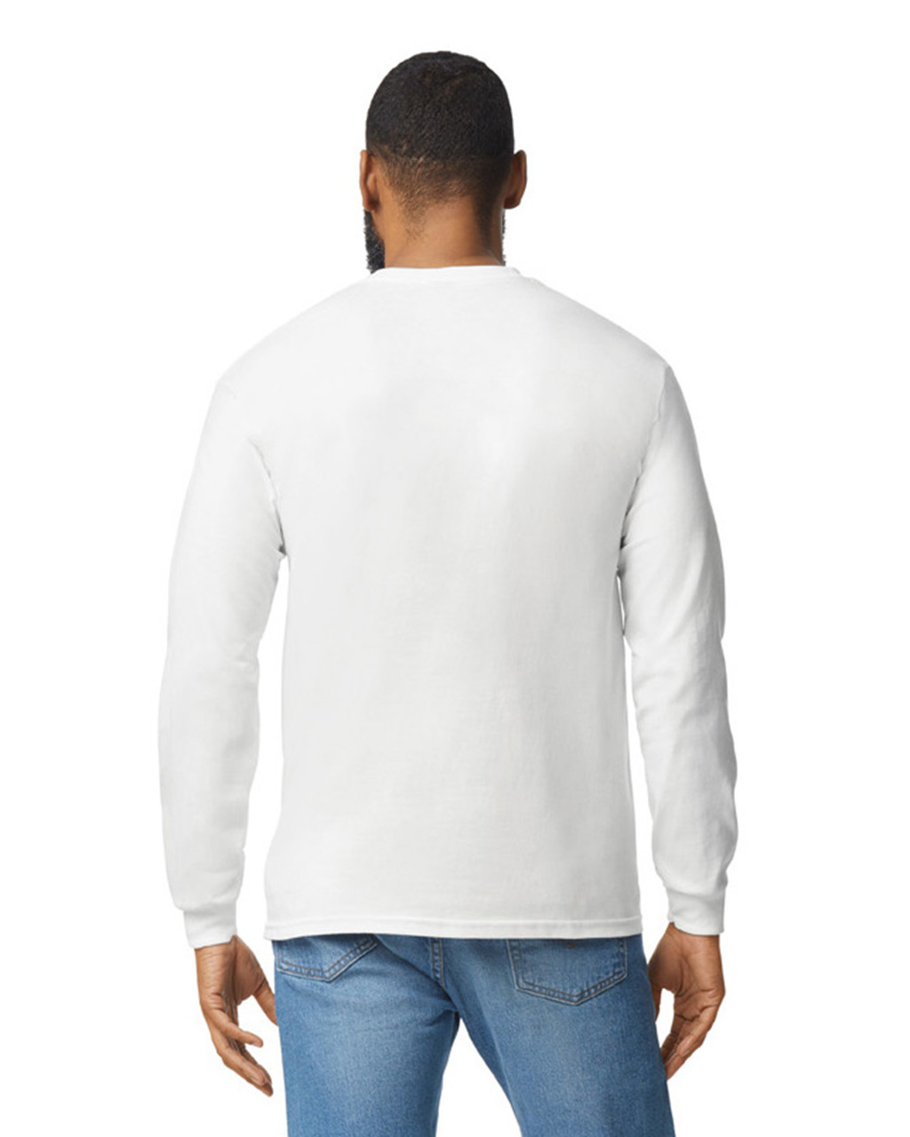 Gildan Heavy Cotton Adult Long Sleeve T-Shirt - Picture 14 of 15