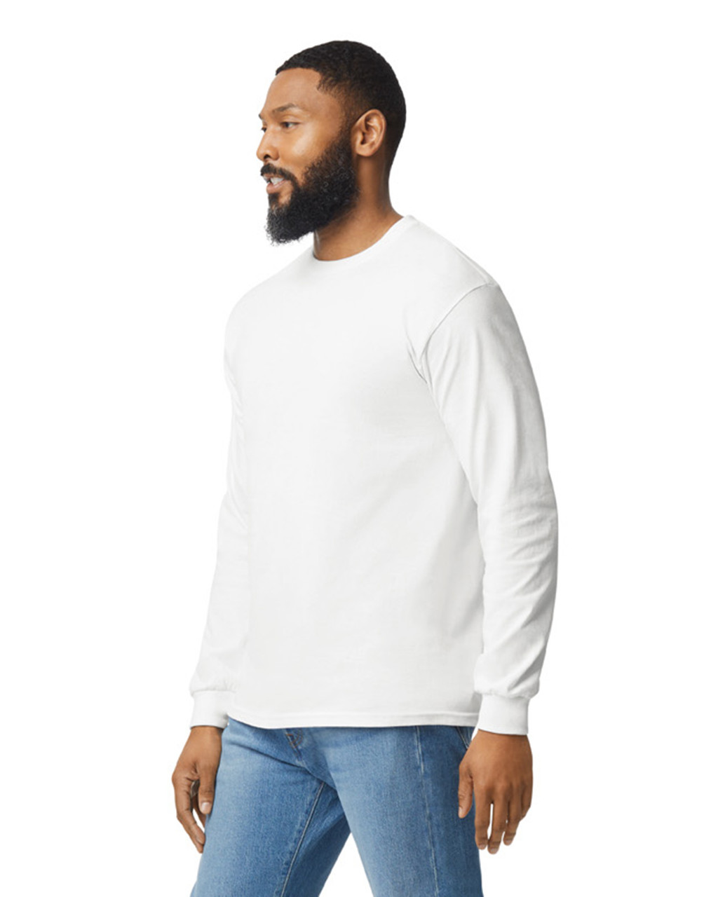 Gildan Heavy Cotton Adult Long Sleeve T-Shirt - Picture 15 of 15