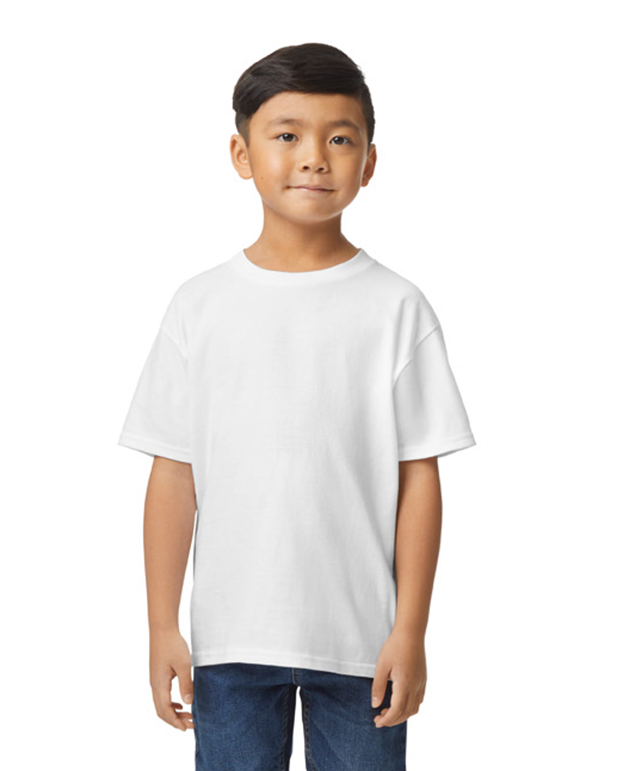 Gildan Softstyle Midweight Youth Short Sleeve T-Shirt - Picture 20 of 21