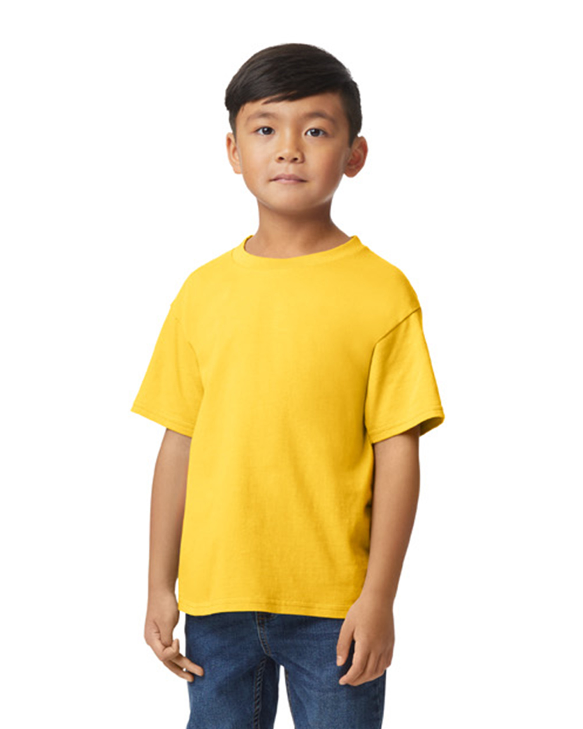 Gildan Softstyle Midweight Youth Short Sleeve T-Shirt - Picture 2 of 21