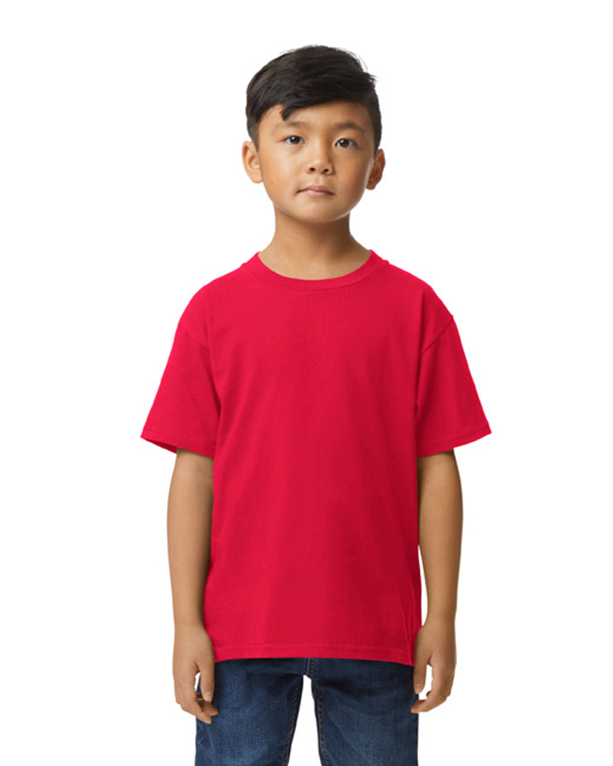 Gildan Softstyle Midweight Youth Short Sleeve T-Shirt - Picture 12 of 21