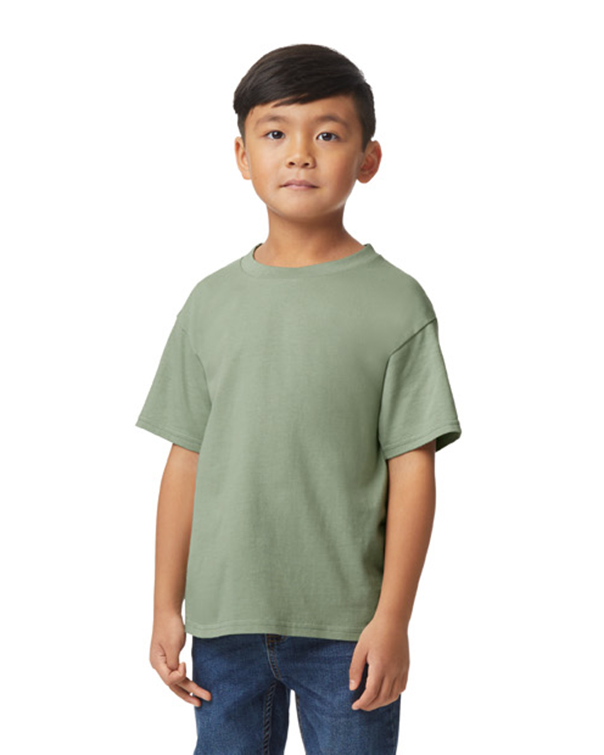Gildan Softstyle Midweight Youth Short Sleeve T-Shirt - Picture 16 of 21