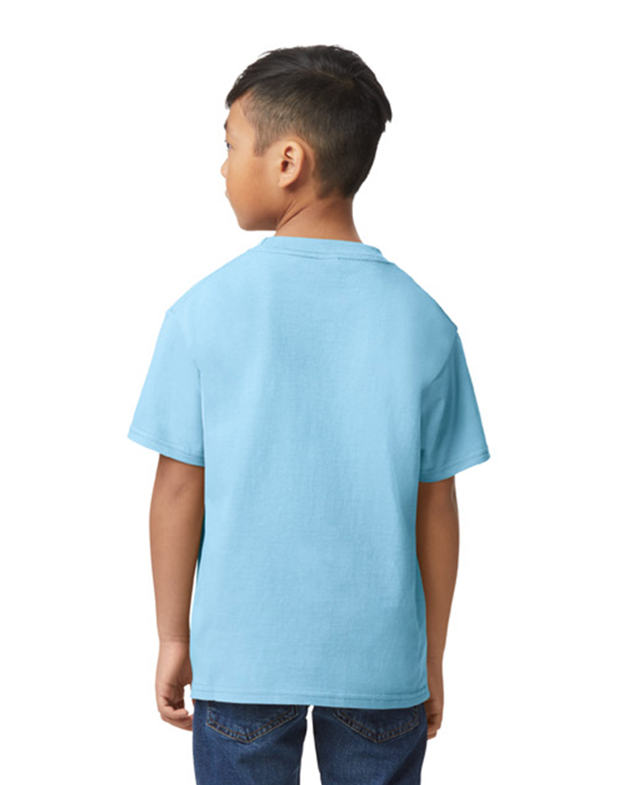 Gildan Softstyle Midweight Youth Short Sleeve T-Shirt - Picture 5 of 21
