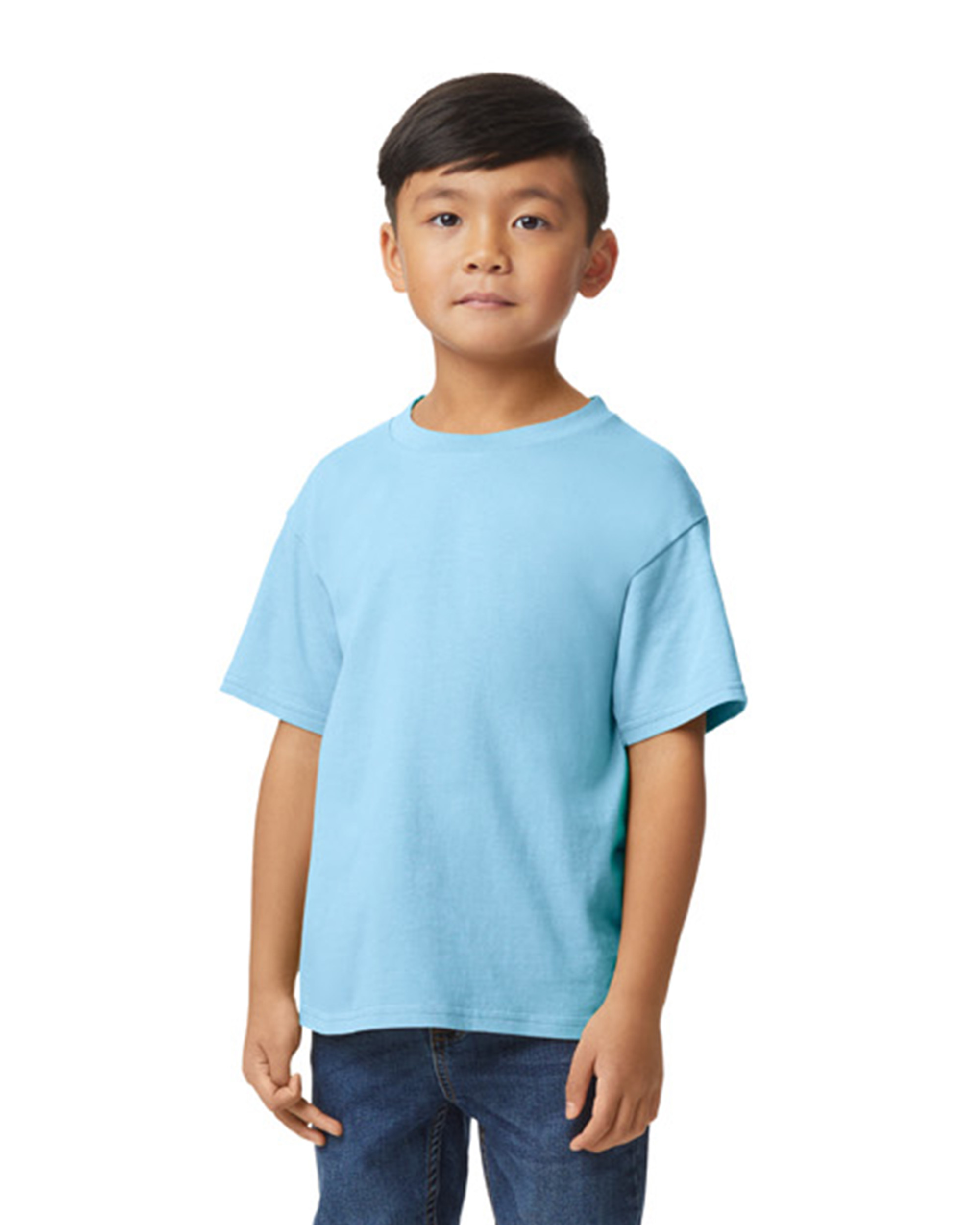 Gildan Softstyle Midweight Youth Short Sleeve T-Shirt - Picture 4 of 21