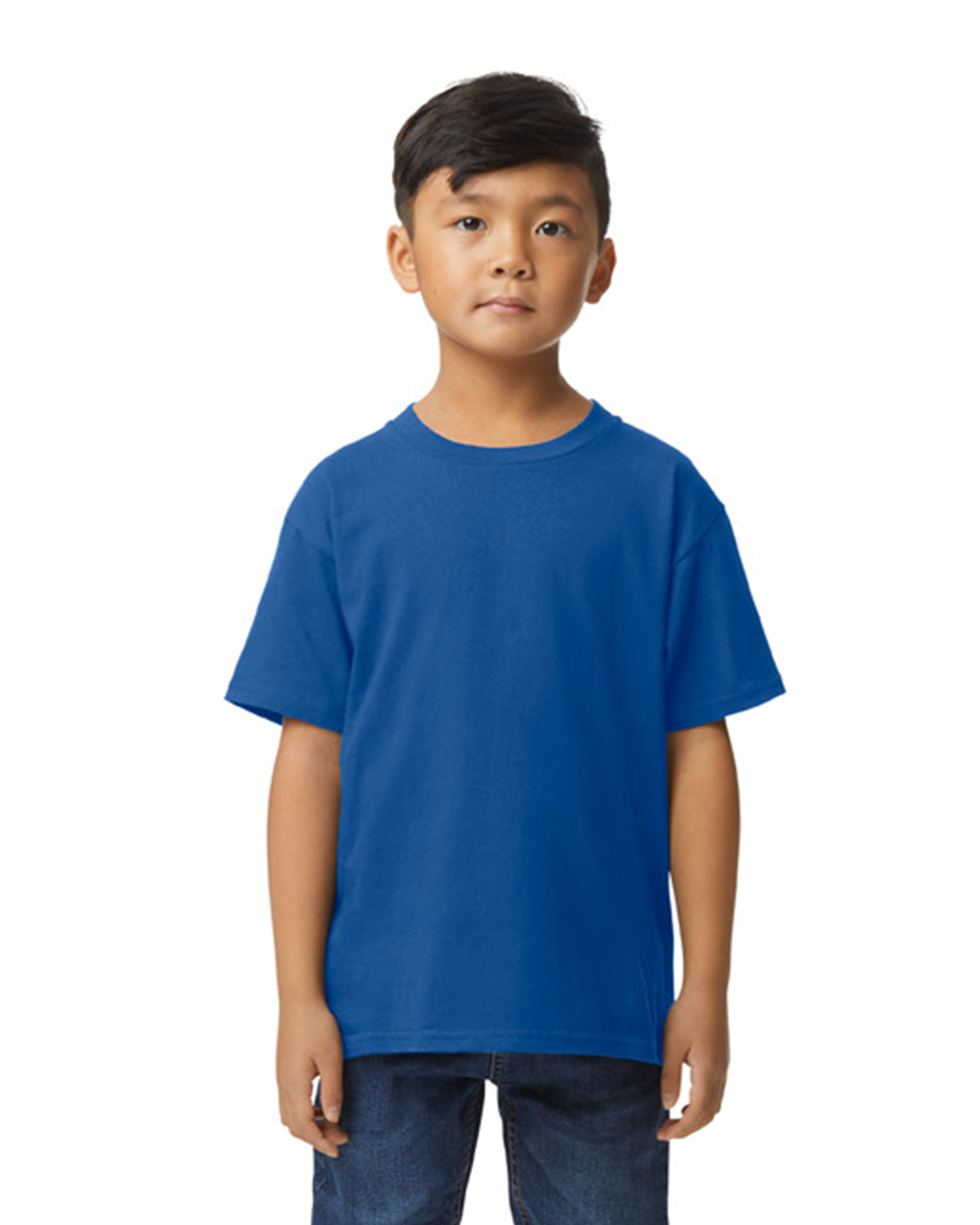 Gildan Softstyle Midweight Youth Short Sleeve T-Shirt - Picture 14 of 21