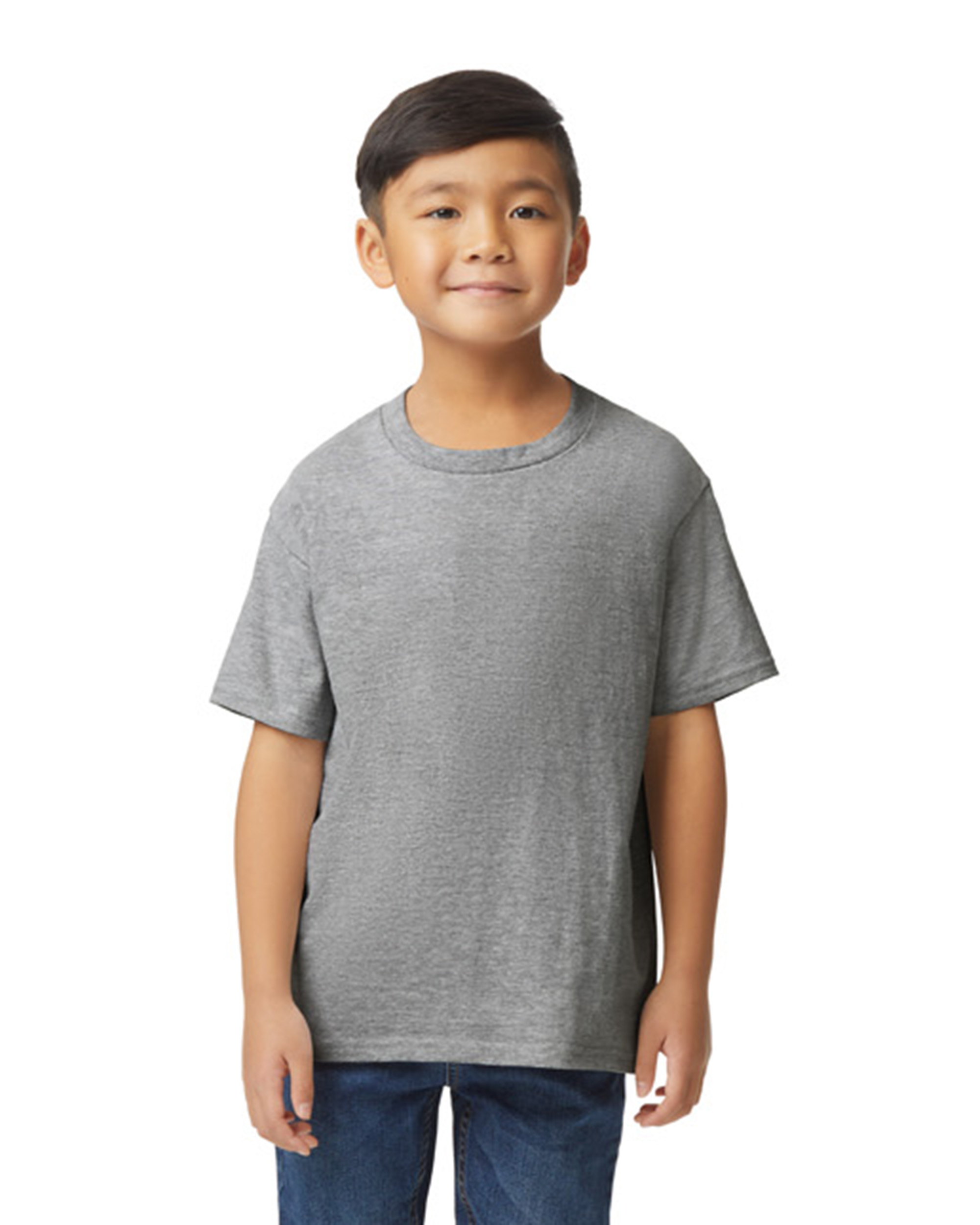 Gildan Softstyle Midweight Youth Short Sleeve T-Shirt - Picture 18 of 21