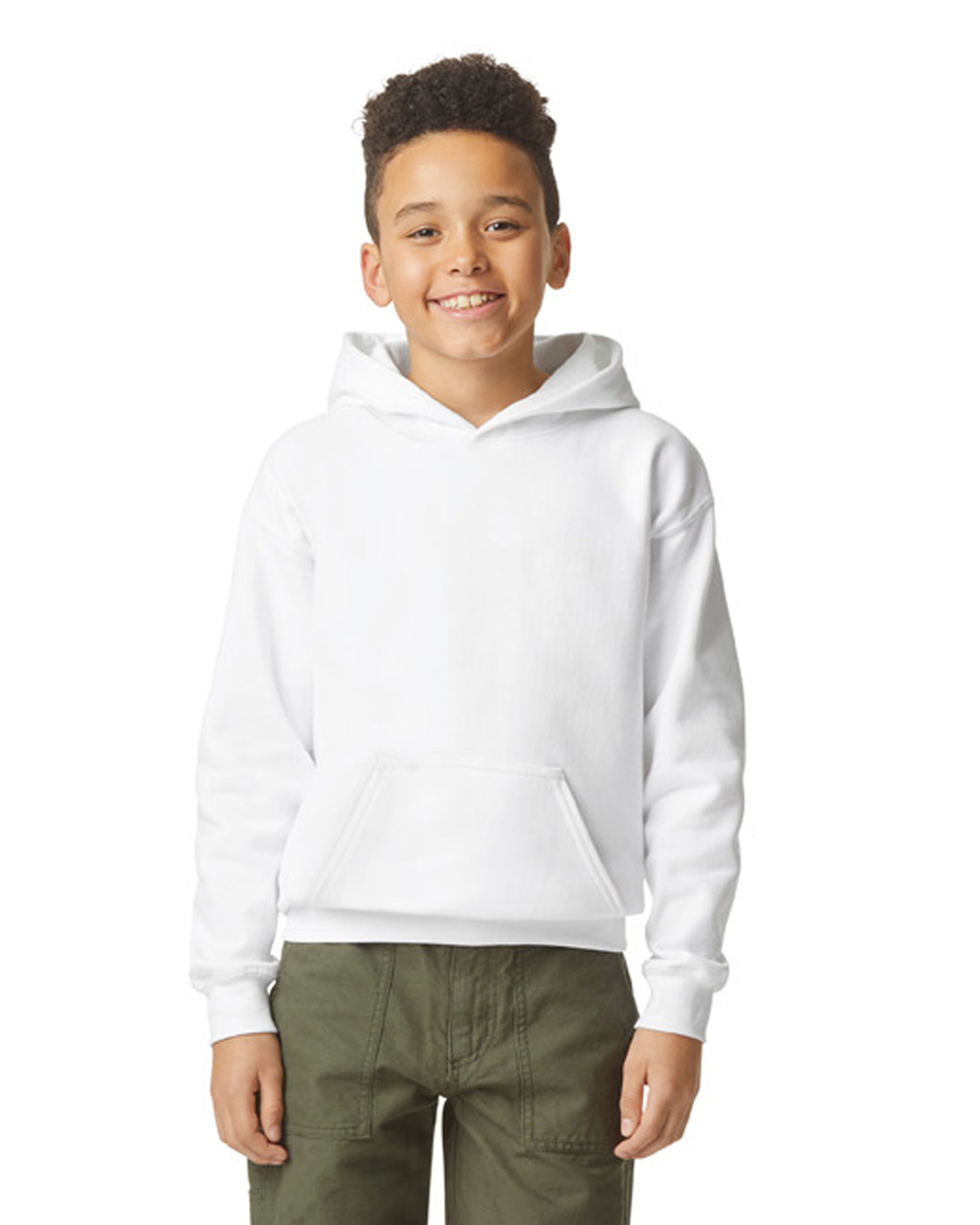 Gildan Softstyle Youth Hooded Sweatshirt - Picture 16 of 18