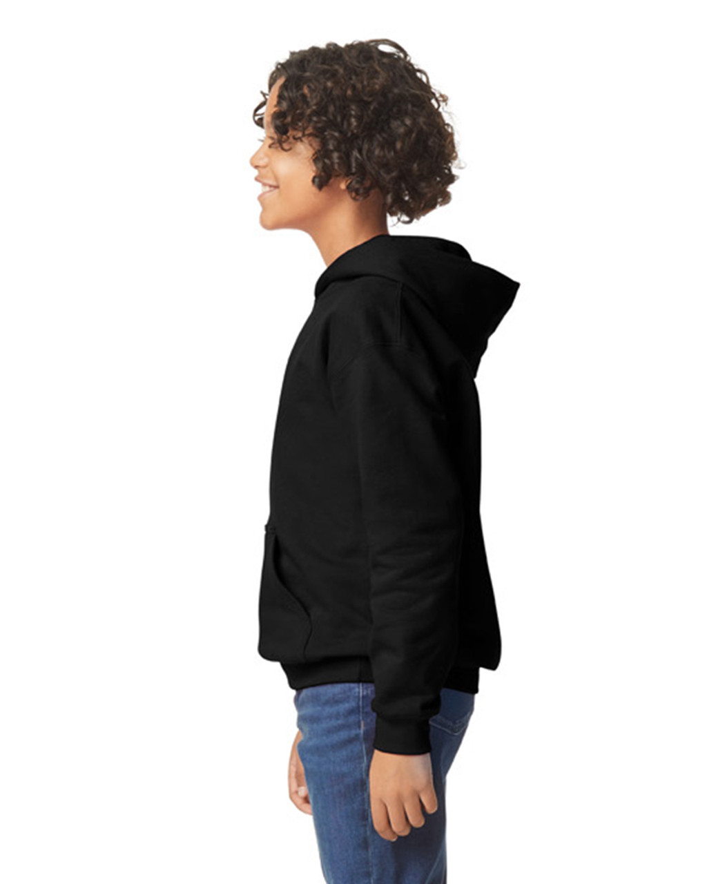 Gildan Softstyle Youth Hooded Sweatshirt - Picture 4 of 18