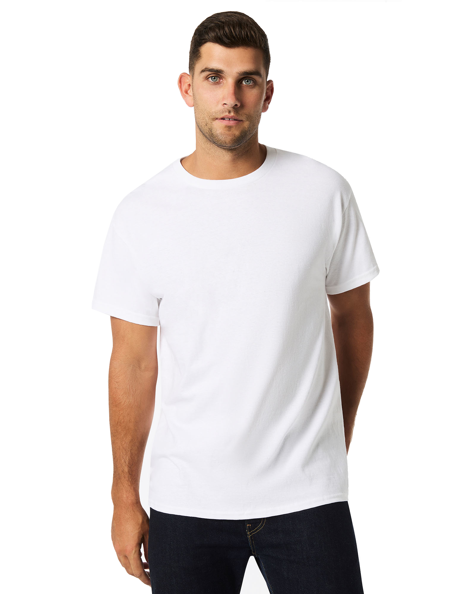 Gildan Heavy Cotton Adult Short Sleeve Crew Neck T-Shirt - Picture 84 of 88