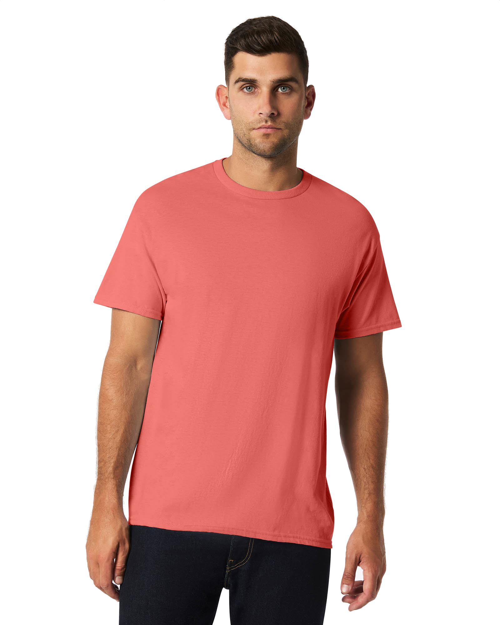 Gildan Heavy Cotton Adult Short Sleeve Crew Neck T-Shirt - Picture 19 of 88