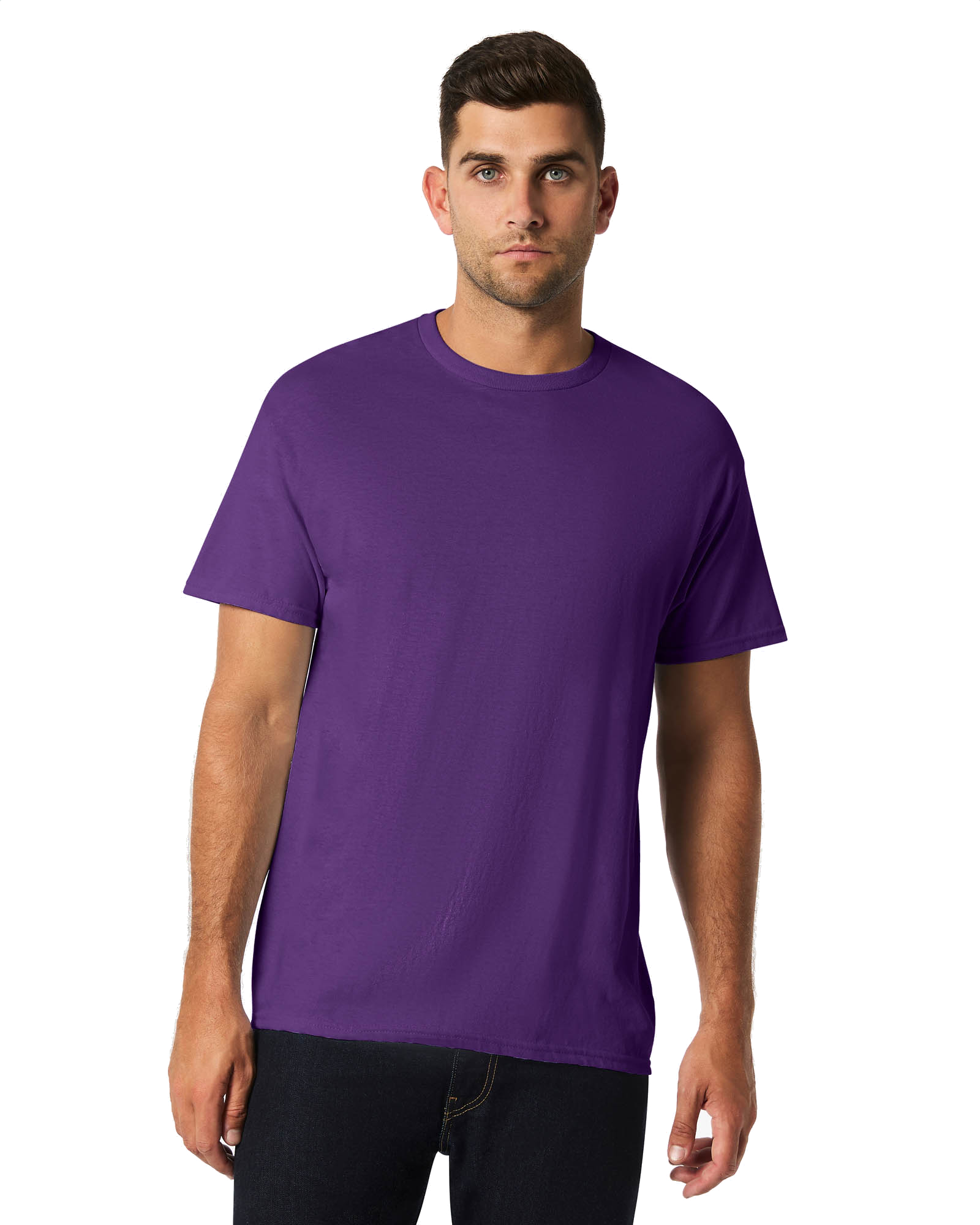 Gildan Heavy Cotton Adult Short Sleeve Crew Neck T-Shirt - Picture 68 of 88