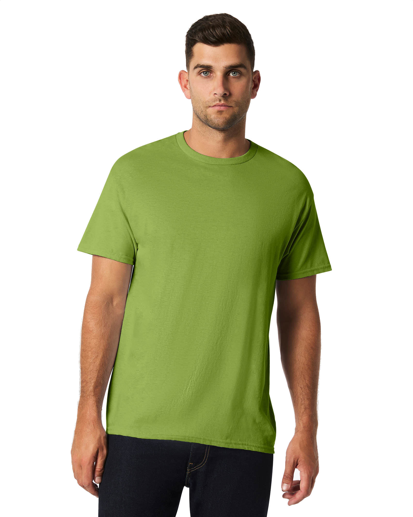 Gildan Heavy Cotton Adult Short Sleeve Crew Neck T-Shirt - Picture 45 of 88