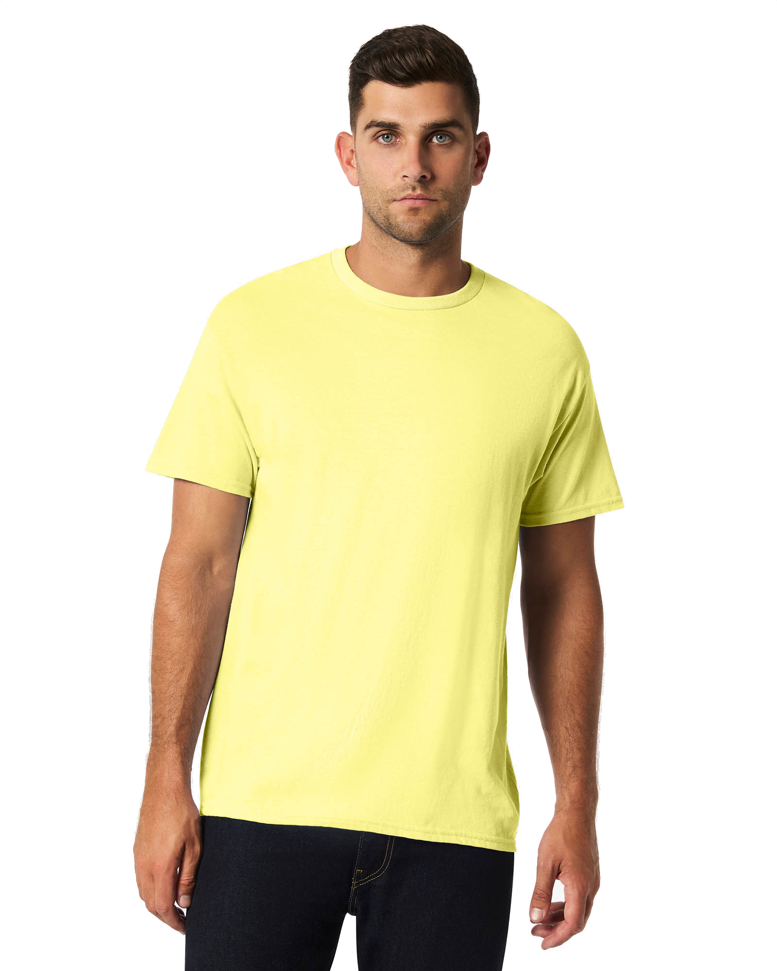 Gildan Heavy Cotton Adult Short Sleeve Crew Neck T-Shirt - Picture 21 of 88