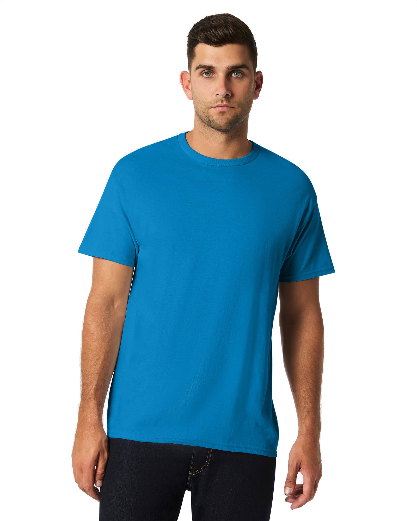 Gildan Heavy Cotton Adult Short Sleeve Crew Neck T-Shirt - Picture 80 of 88