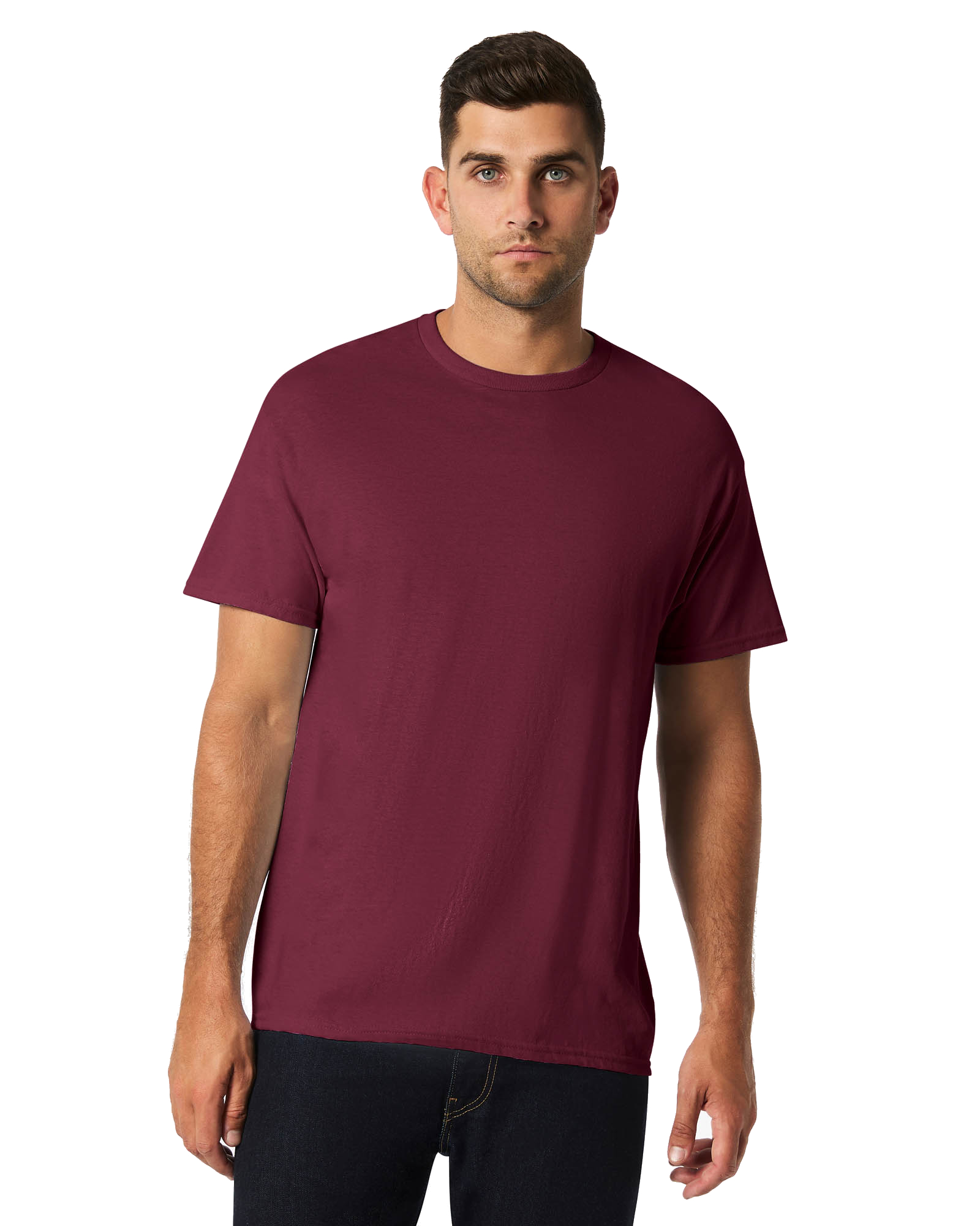 Gildan Heavy Cotton Adult Short Sleeve Crew Neck T-Shirt - Picture 54 of 88