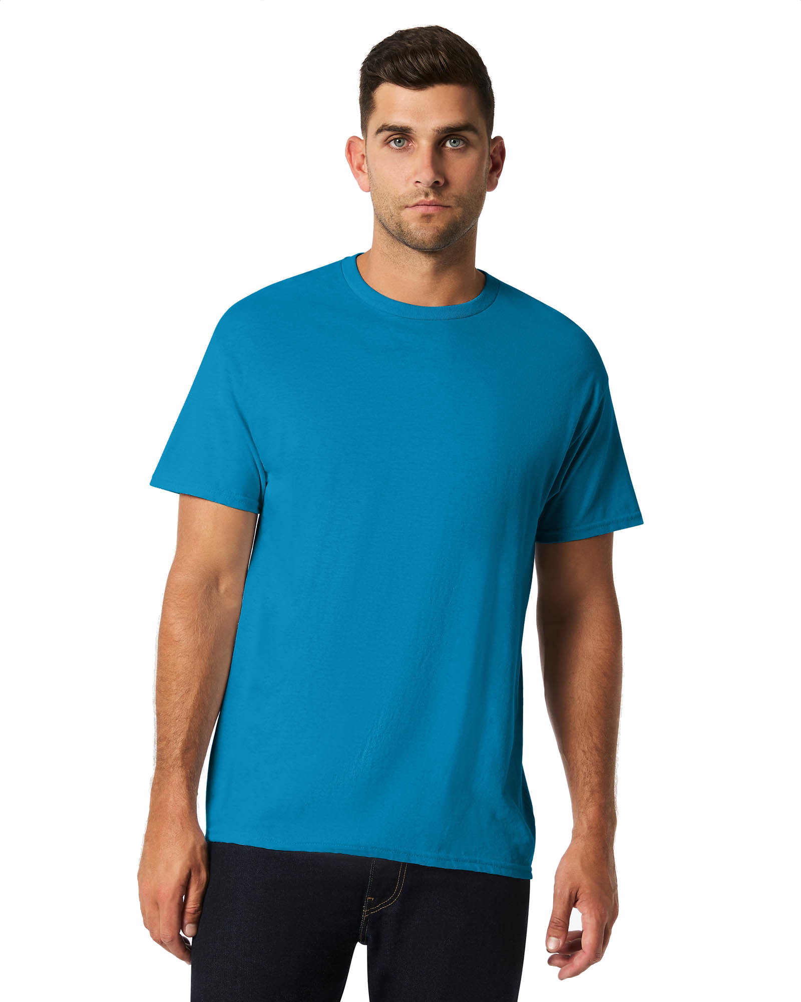 Gildan Heavy Cotton Adult Short Sleeve Crew Neck T-Shirt - Picture 9 of 88