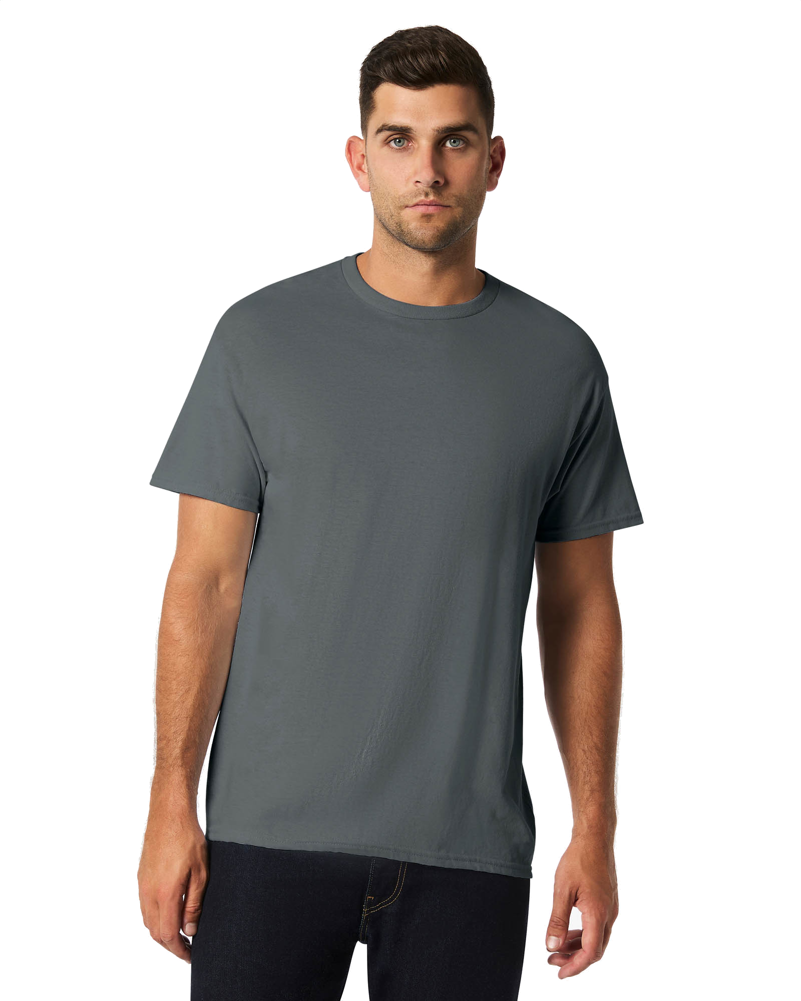 Gildan Heavy Cotton Adult Short Sleeve Crew Neck T-Shirt - Picture 17 of 88