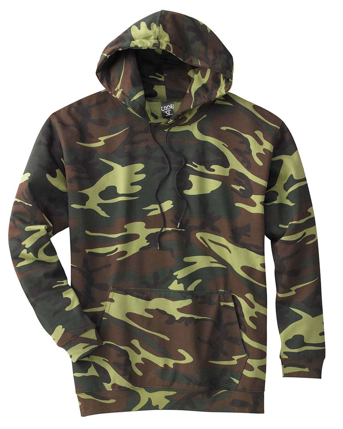code v camo hoodie