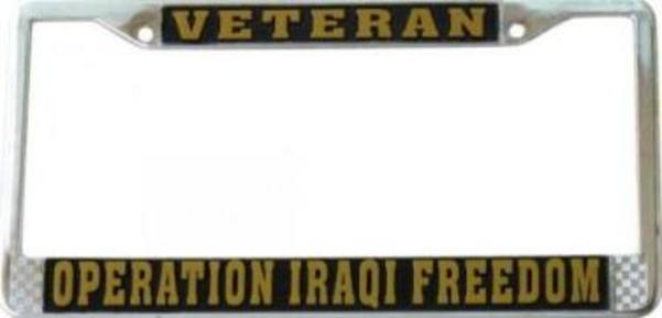 Slimrim Chrome License Plate Frame Free Screw Caps Included