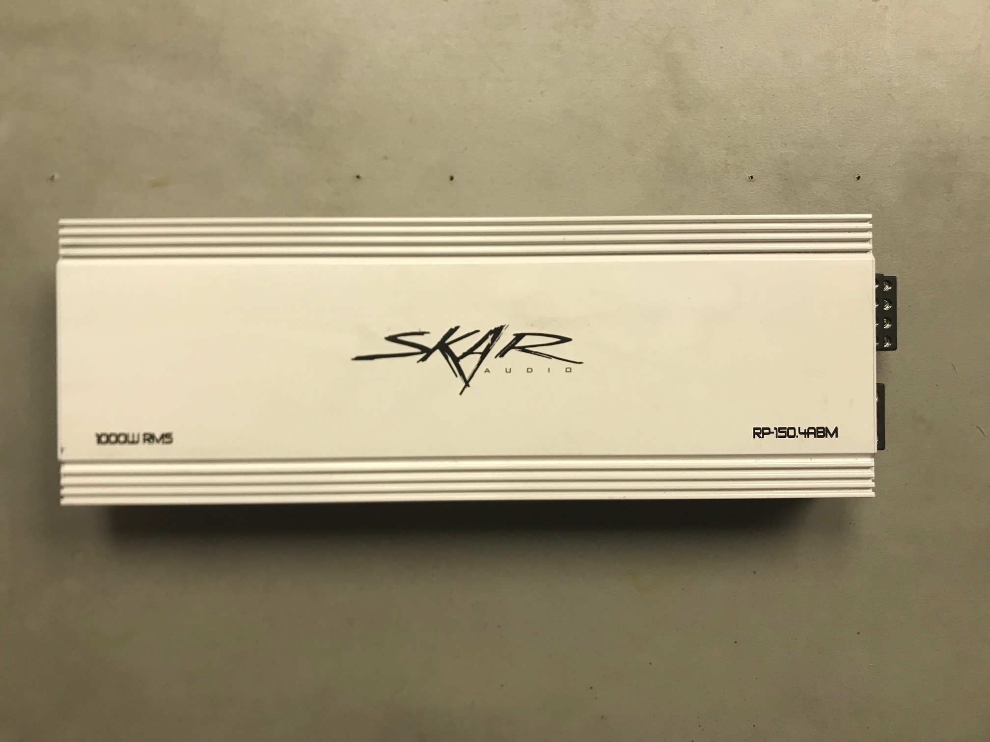 REFURBISHED SKAR AUDIO RP150.4ABM 1000W RMS CLASS AB 4 CHANNEL MARINE AMPLIFIER 767408281393 eBay