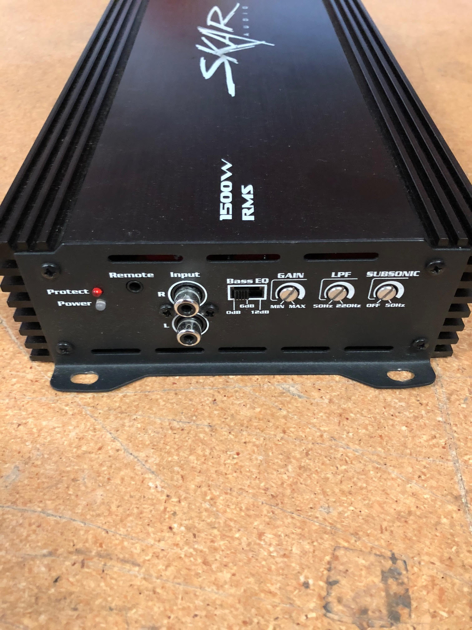REFURBISHED SKAR AUDIO RP1500.1D 2300 WATT MAX POWER CLASS D MONO SUB