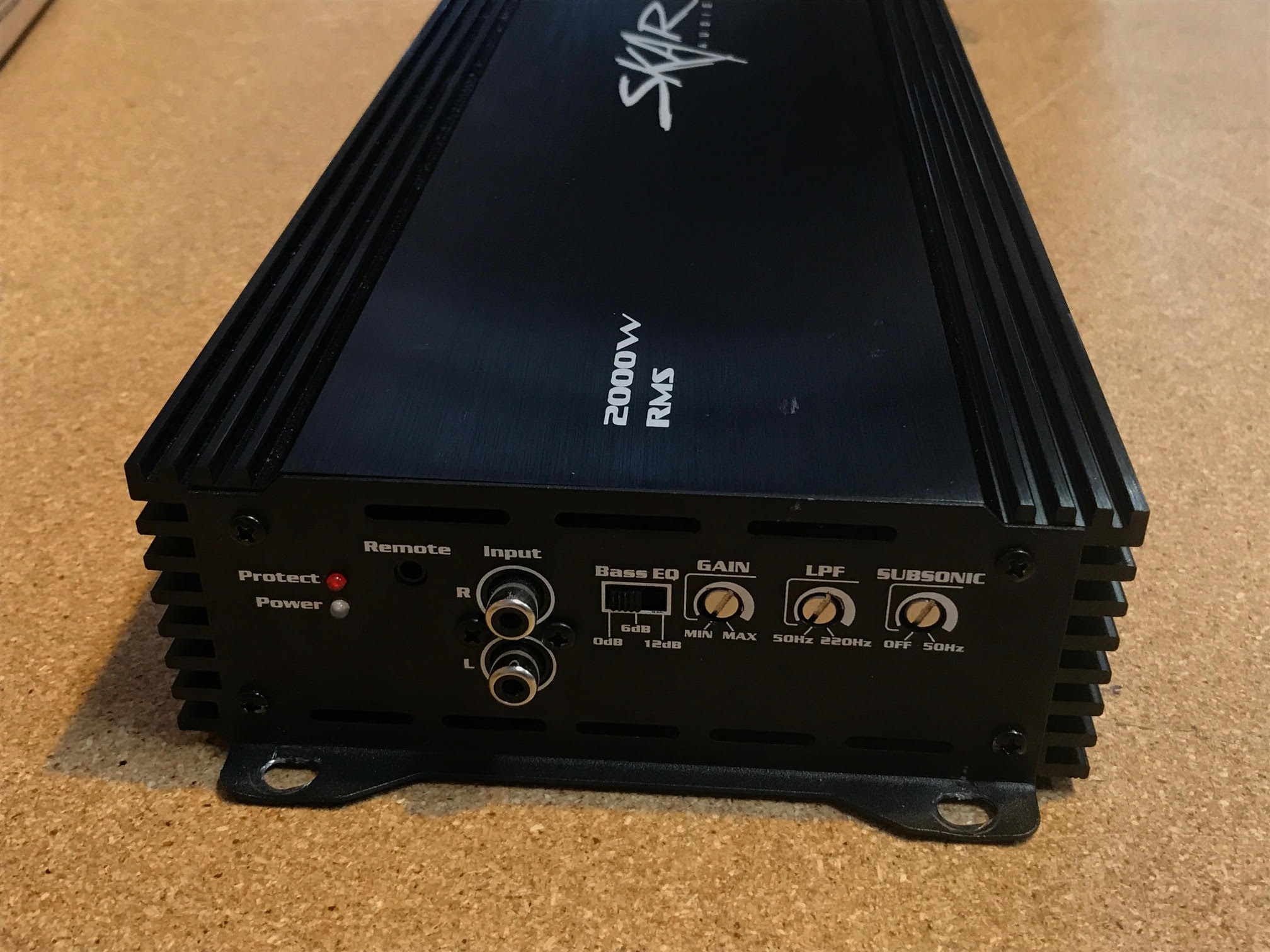 REFURBISHED SKAR AUDIO RP2000.1D 2800 WATT MAX POWER CLASS D MONO SUB